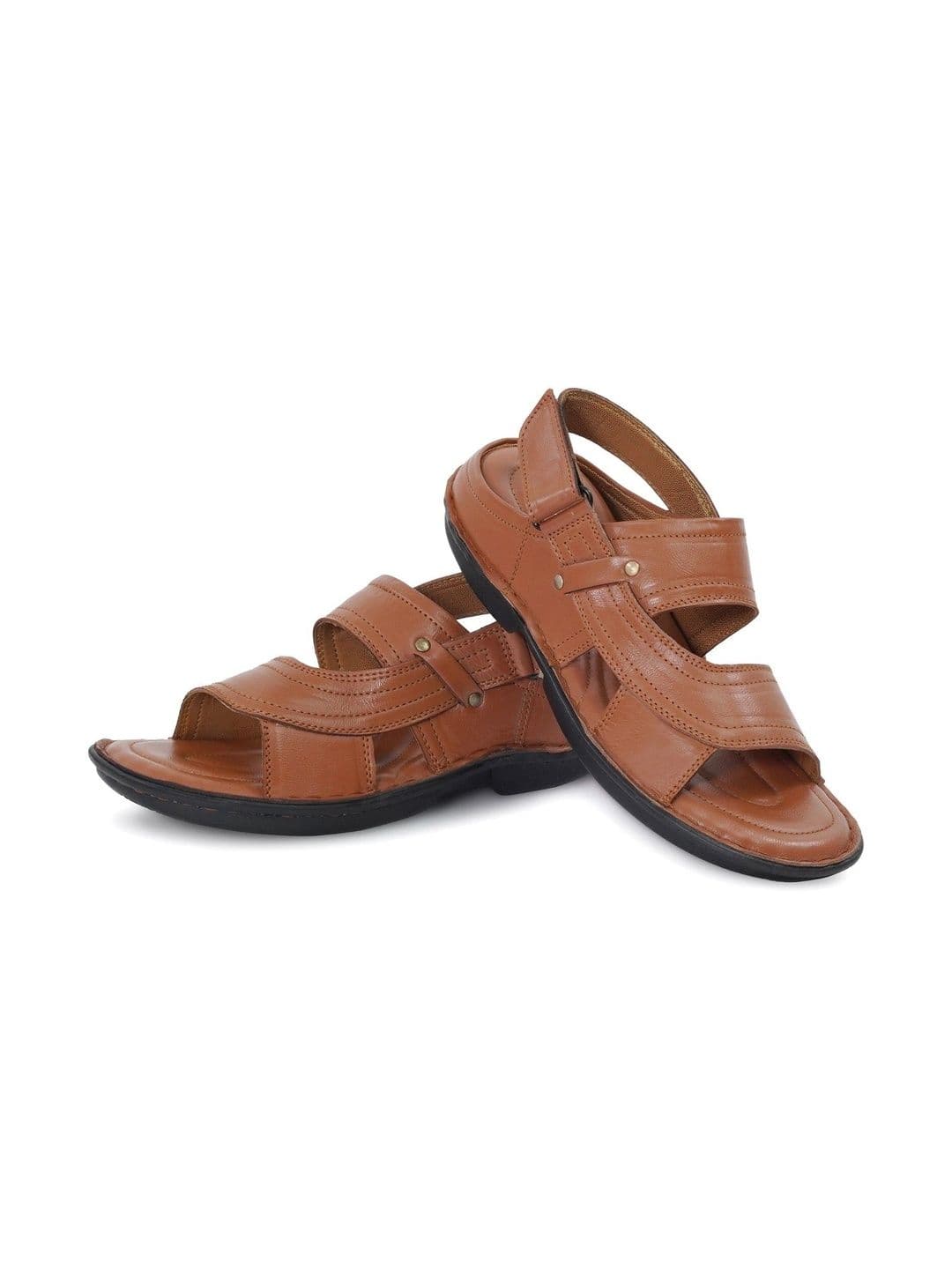 INVICTUS Men Leather Comfort Sandals thumbnail 5
