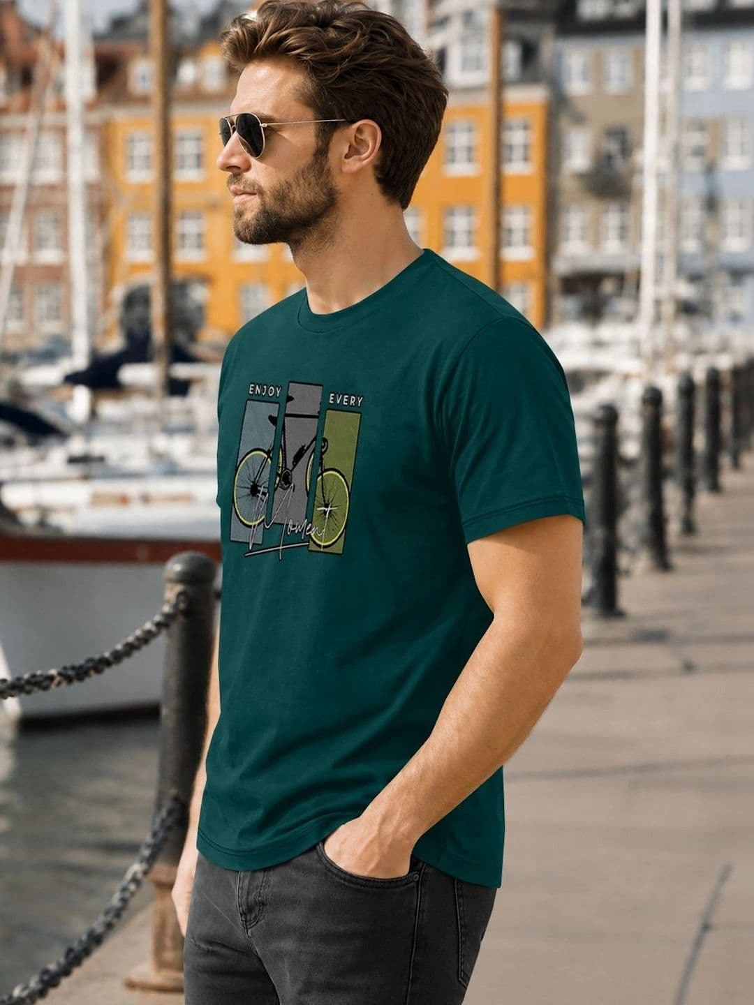 MODALEN Men Printed T-shirt thumbnail 4