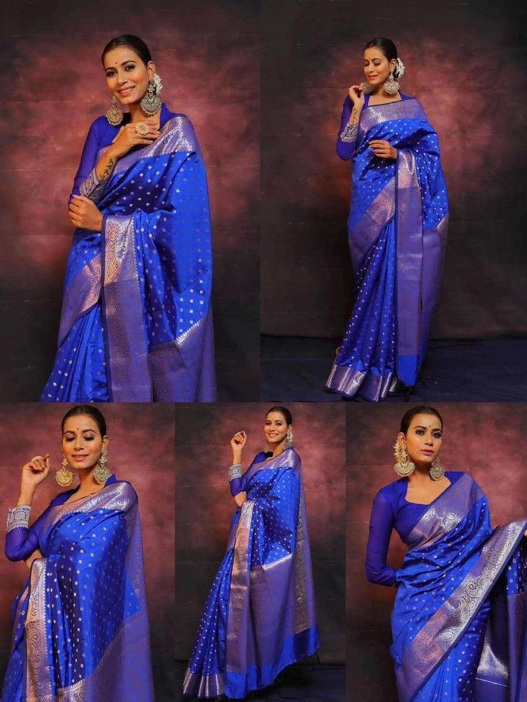 Vmdesigns Woven Design Zari Art Silk Banarasi Saree thumbnail 2