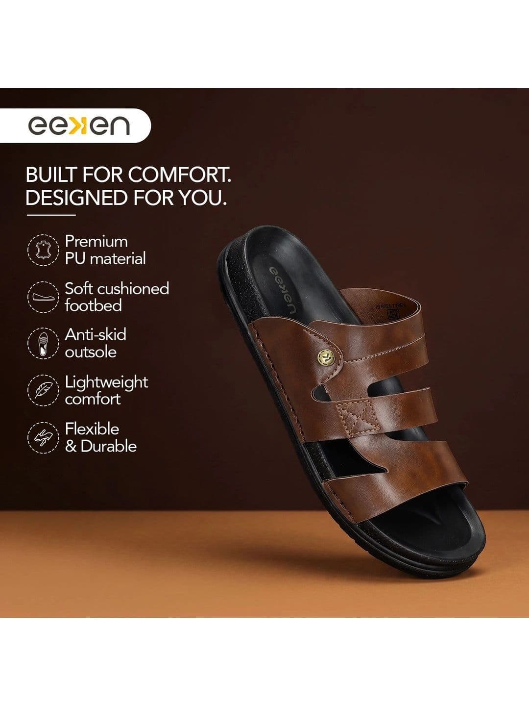 Paragon EEKEN Men Comfort Sandals thumbnail 4