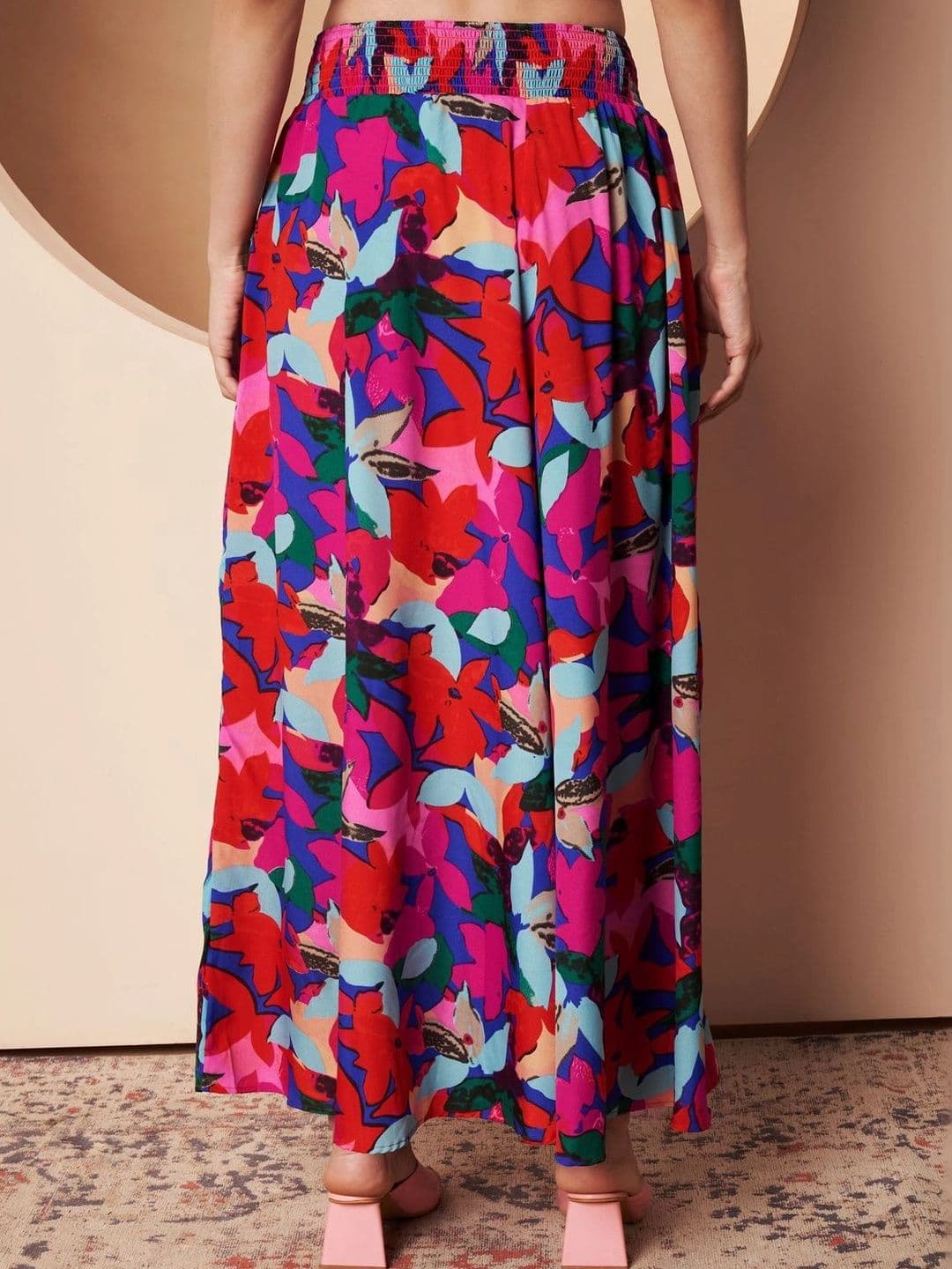 CORSICA Women Floral Printed Palazzos thumbnail 2