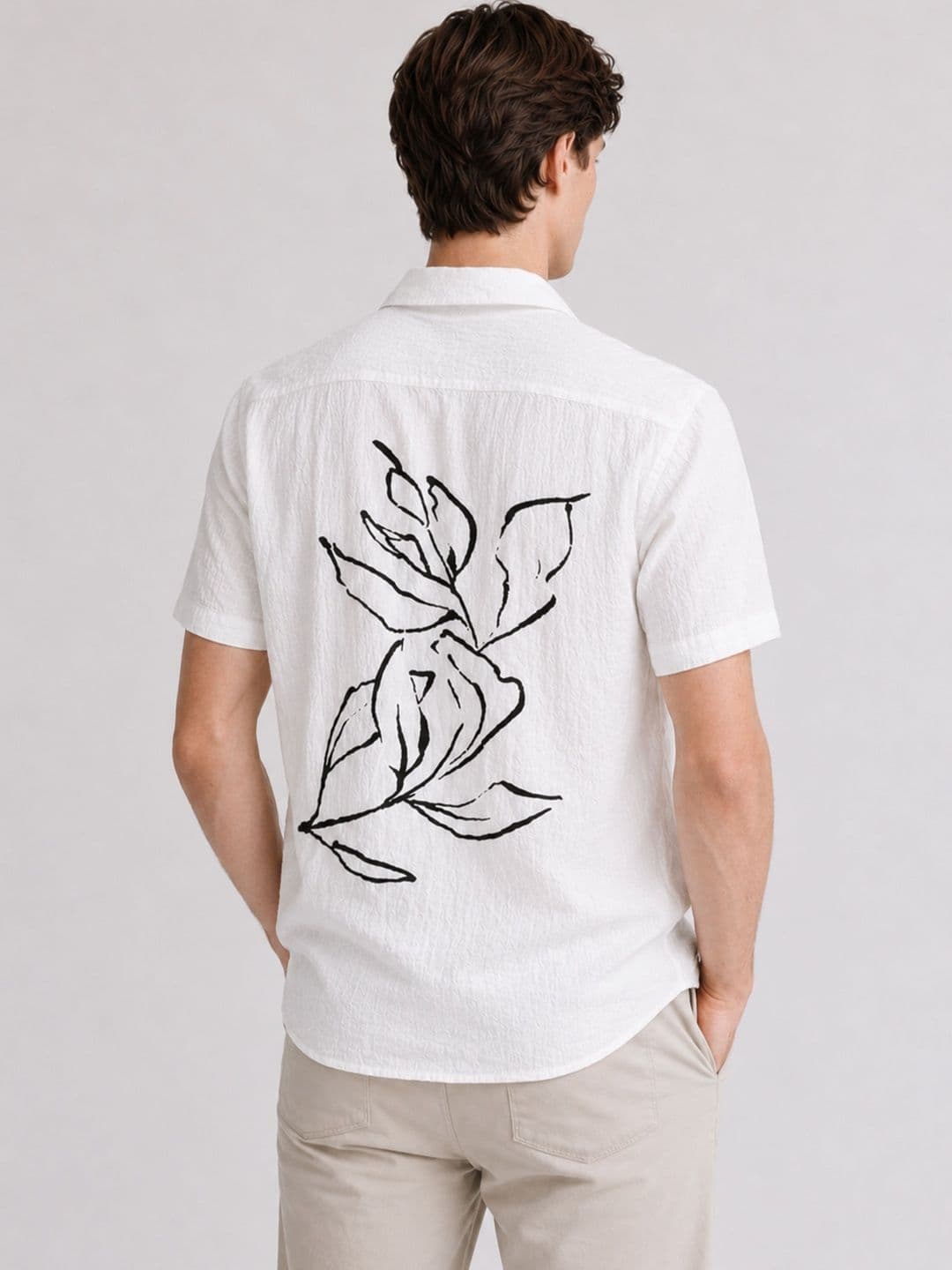 Mast & Harbour Men Relaxed Floral Printed Casual Shirt thumbnail 5