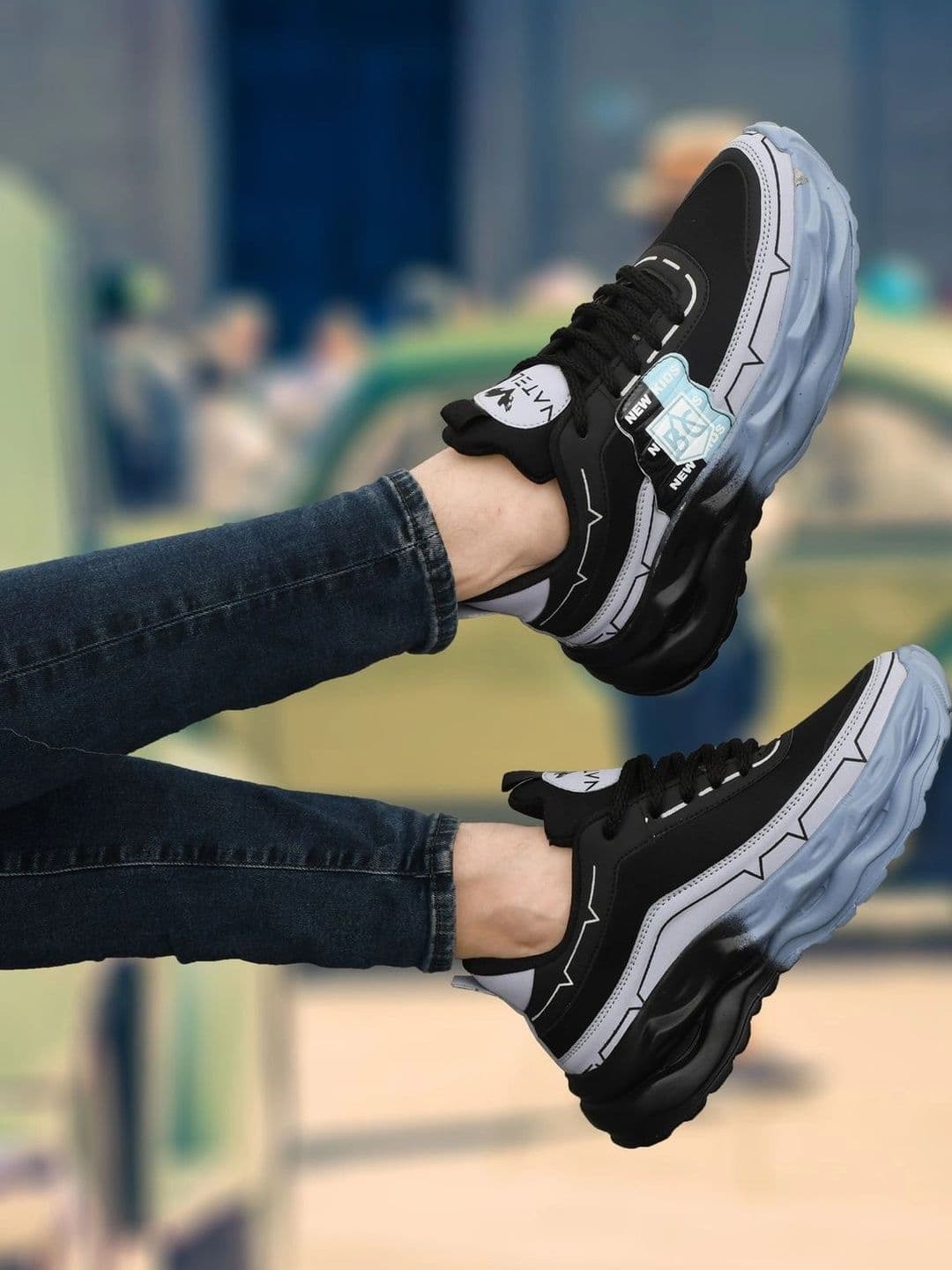 VATELIO Men Synthetic Lace-Ups Running Shoes thumbnail 6