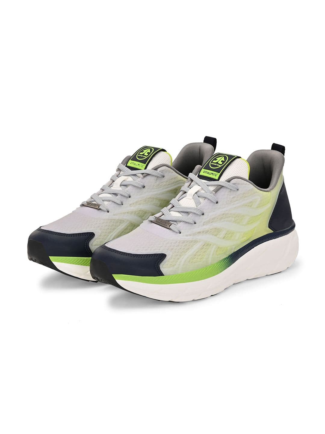 OFF LIMITS Ocm Fluorescent Green Mesh Running Shoes thumbnail 6