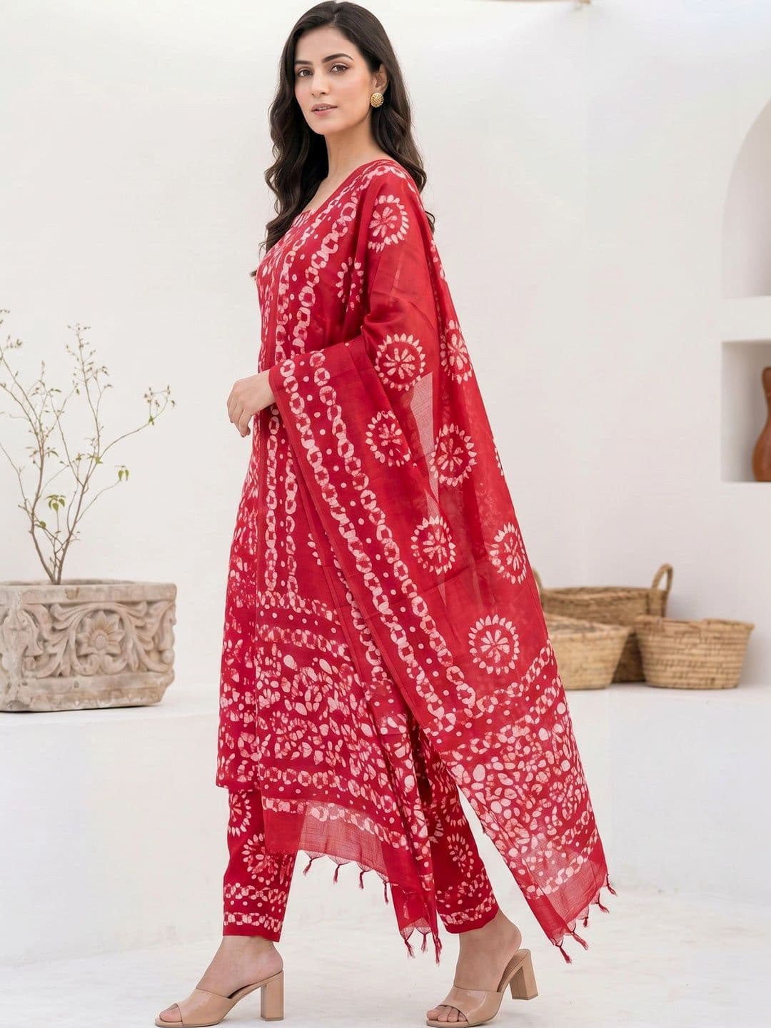 Mollika Printed Unstitched Dress Material thumbnail 5