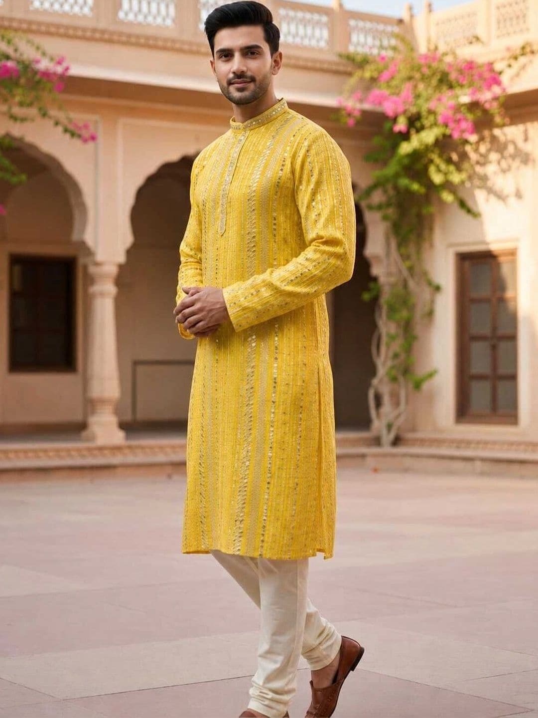 The Dapperman Men Kurta thumbnail 3