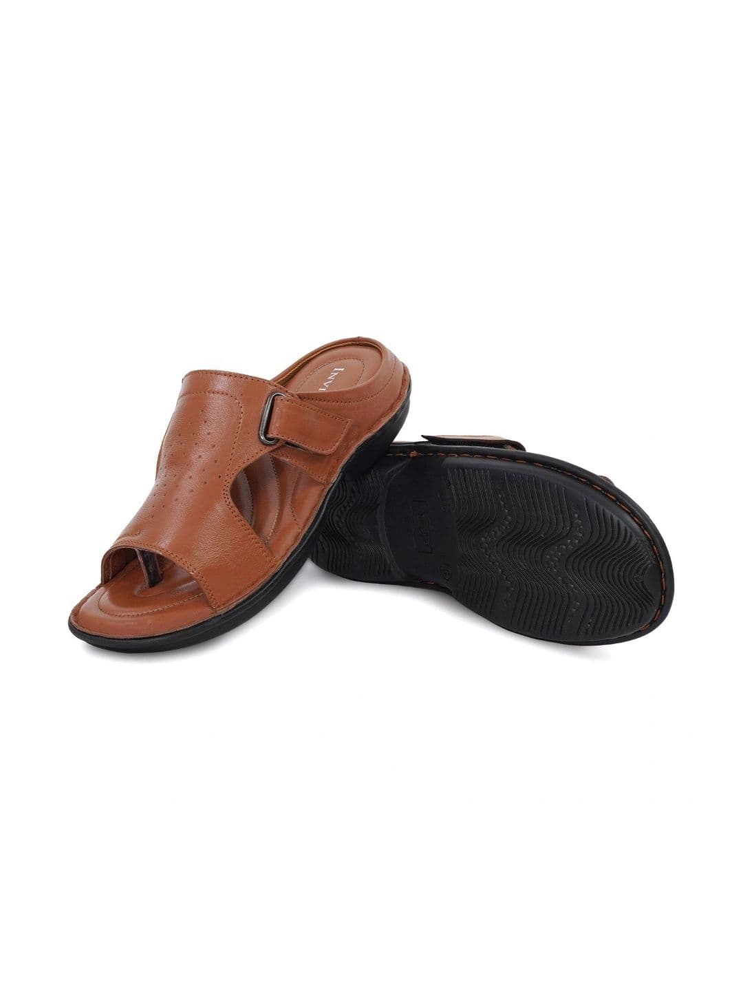 INVICTUS Men Leather Shoe-Style Sandals thumbnail 2