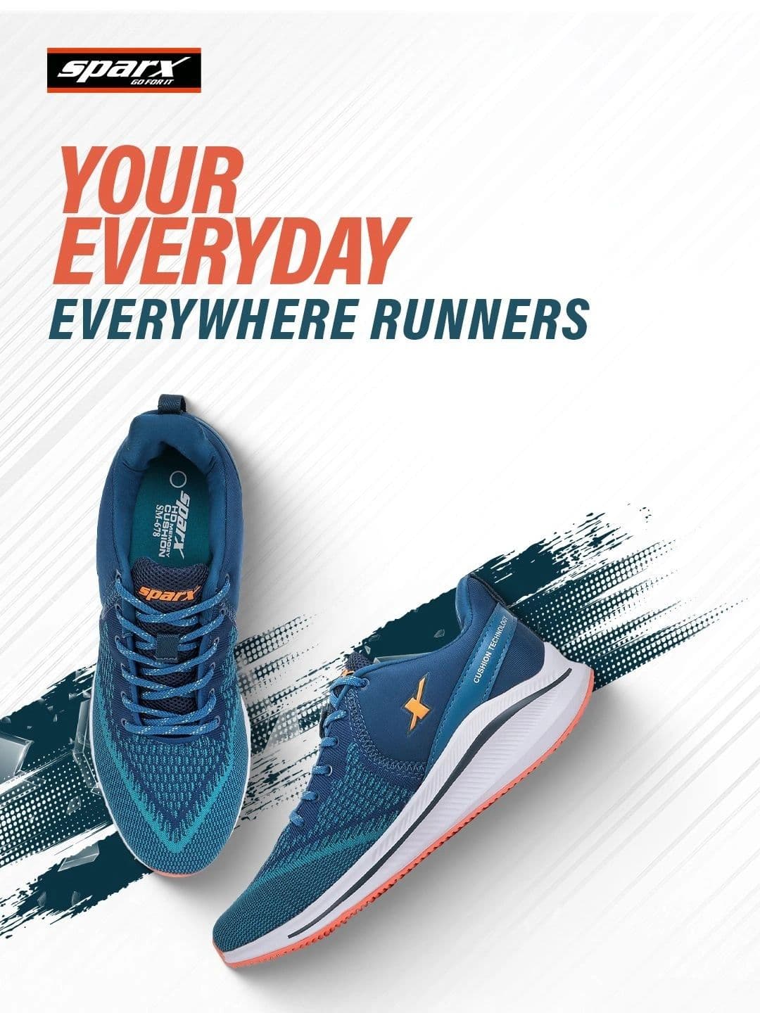 Sparx Men Mesh Sports Non-Marking Shoes thumbnail 2