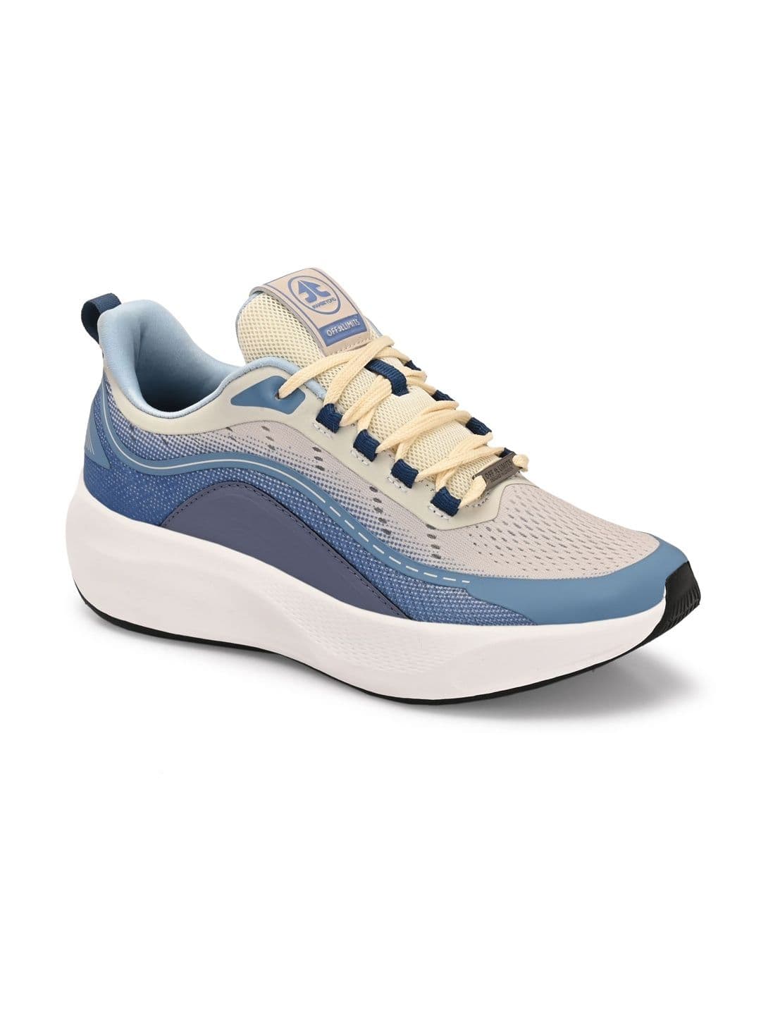 OFF LIMITS Apex Beige Mesh Running Shoes thumbnail 3