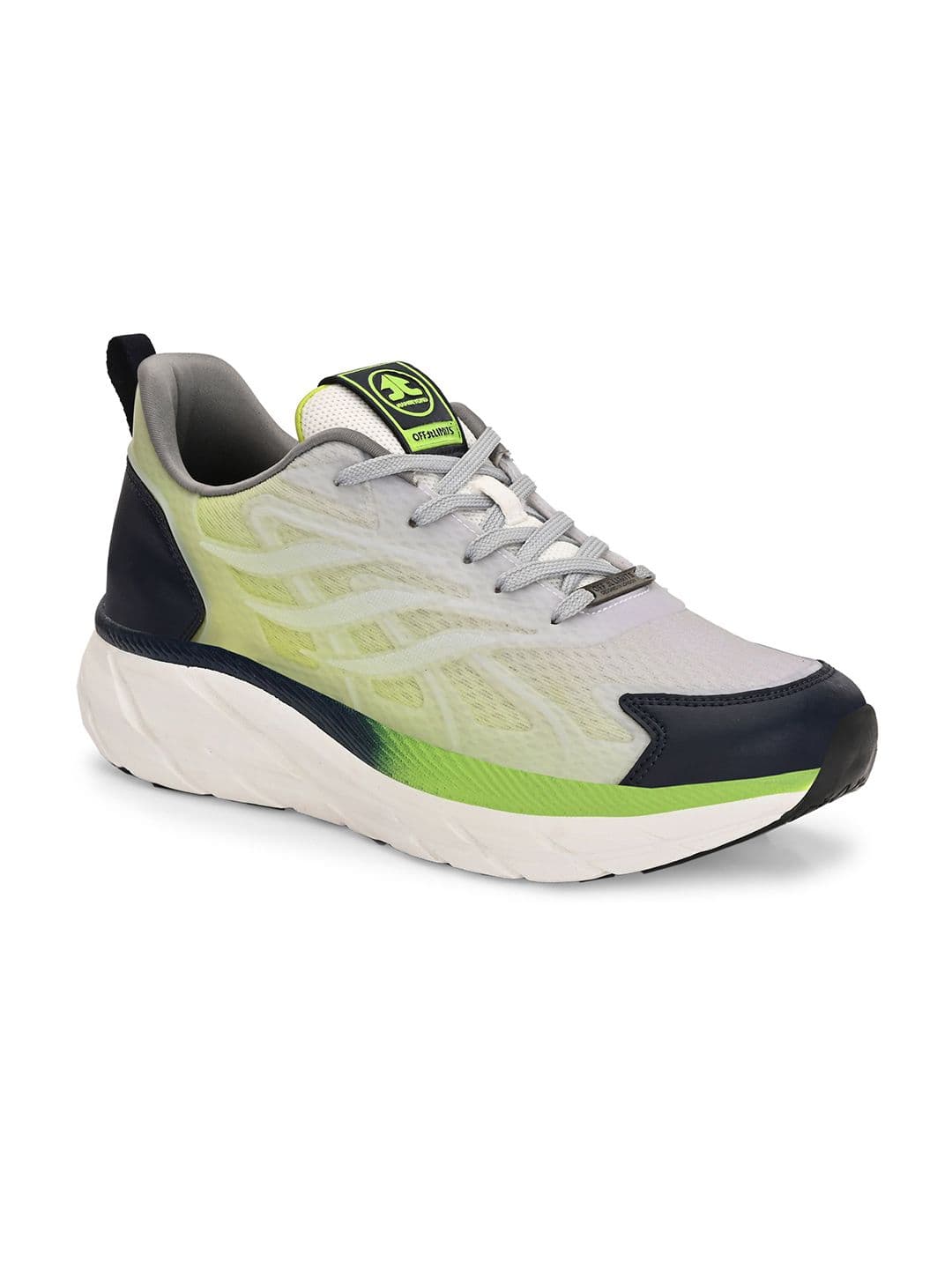 OFF LIMITS Ocm Fluorescent Green Mesh Running Shoes thumbnail 4