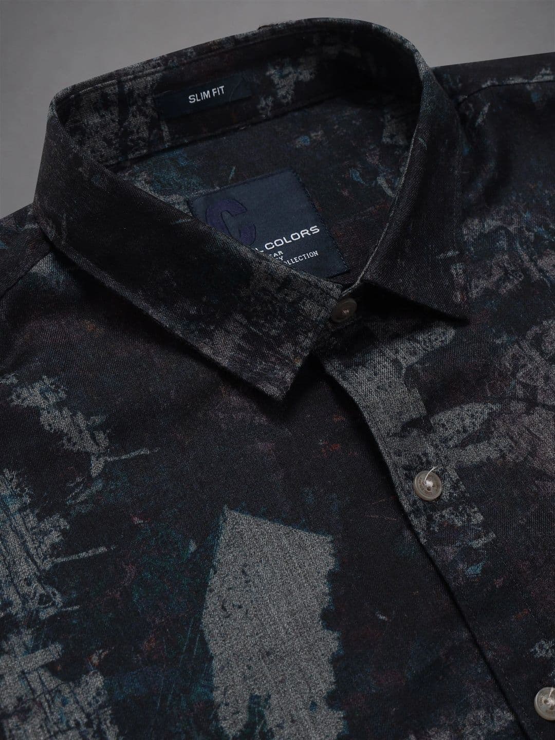 COOL COLORS Men Slim Fit Printed Casual Shirt thumbnail 6