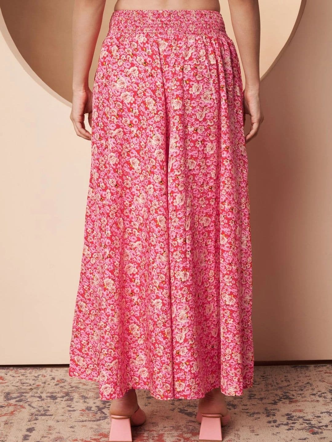 CORSICA Women Floral Printed Palazzos thumbnail 2