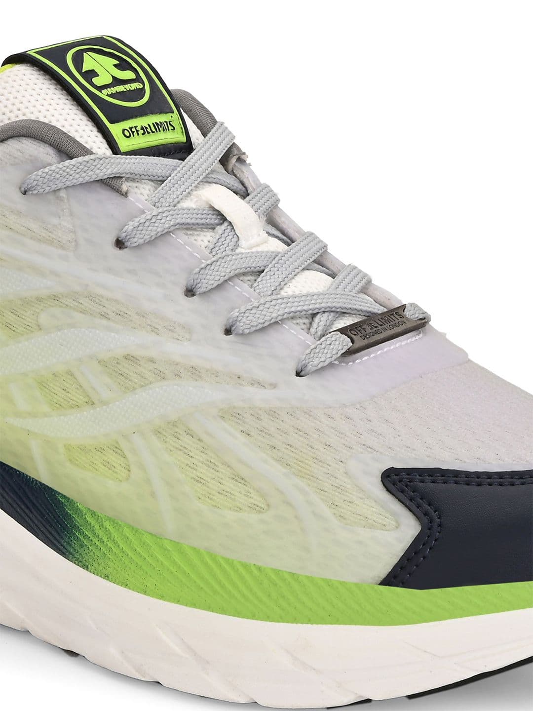 OFF LIMITS Ocm Fluorescent Green Mesh Running Shoes thumbnail 8