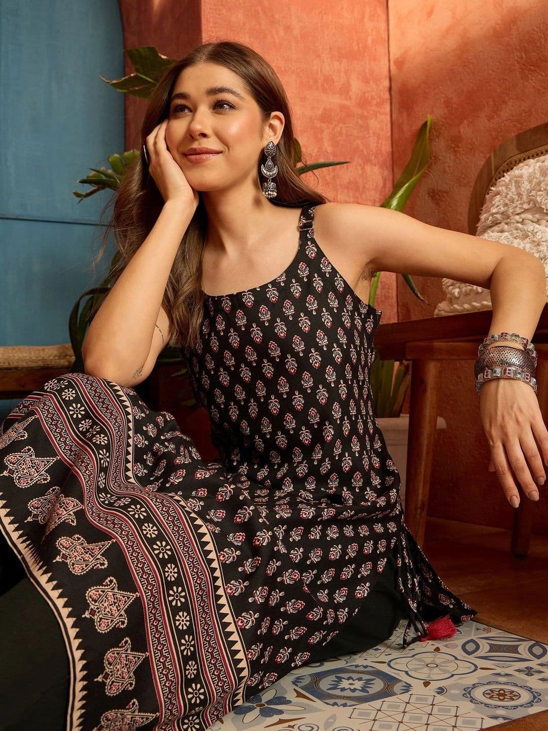 Stylum Women Ethnic Motifs Printed Indie Prints Kurta - view 1
