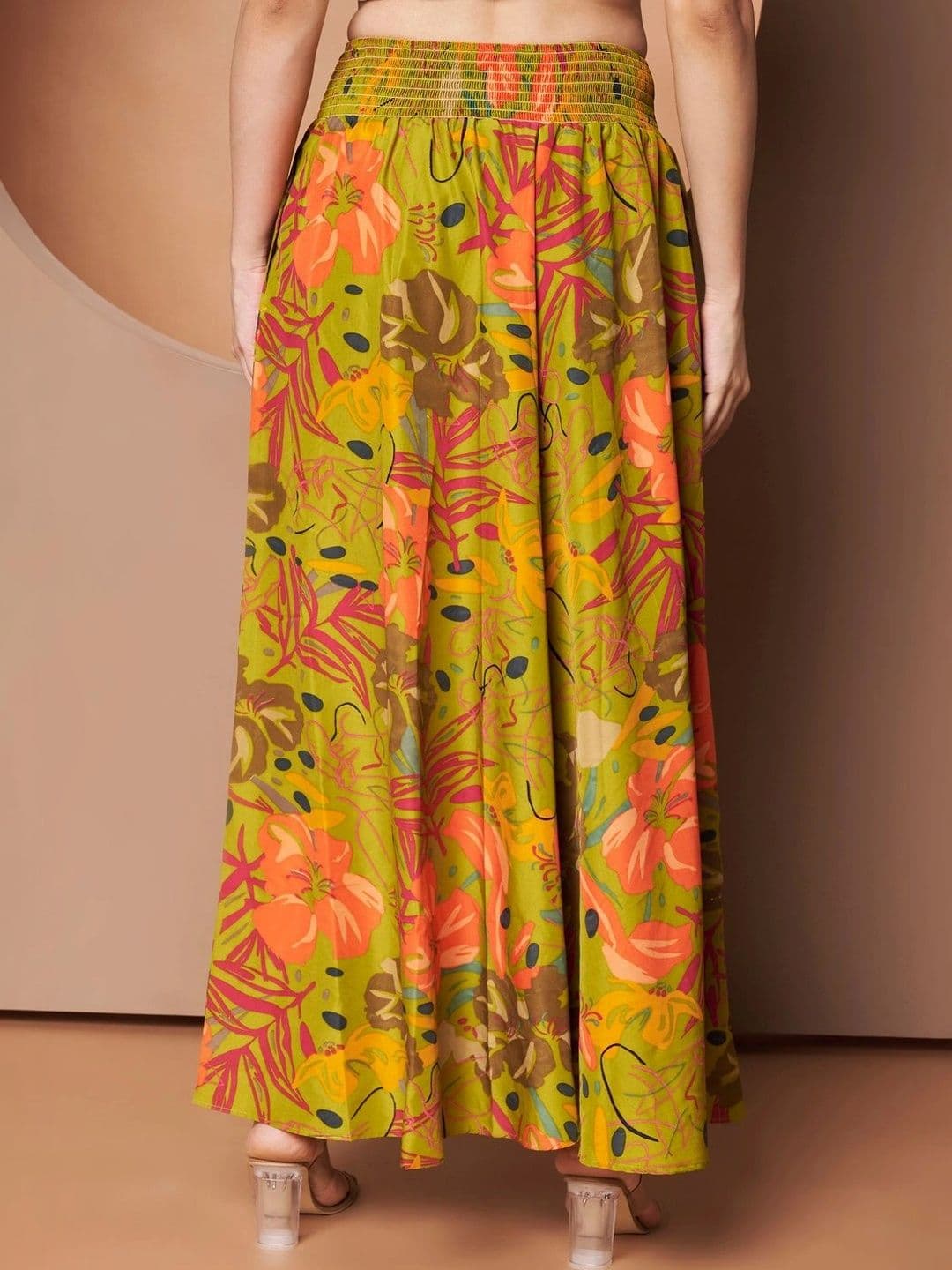 CORSICA Women Floral Printed Palazzos thumbnail 3