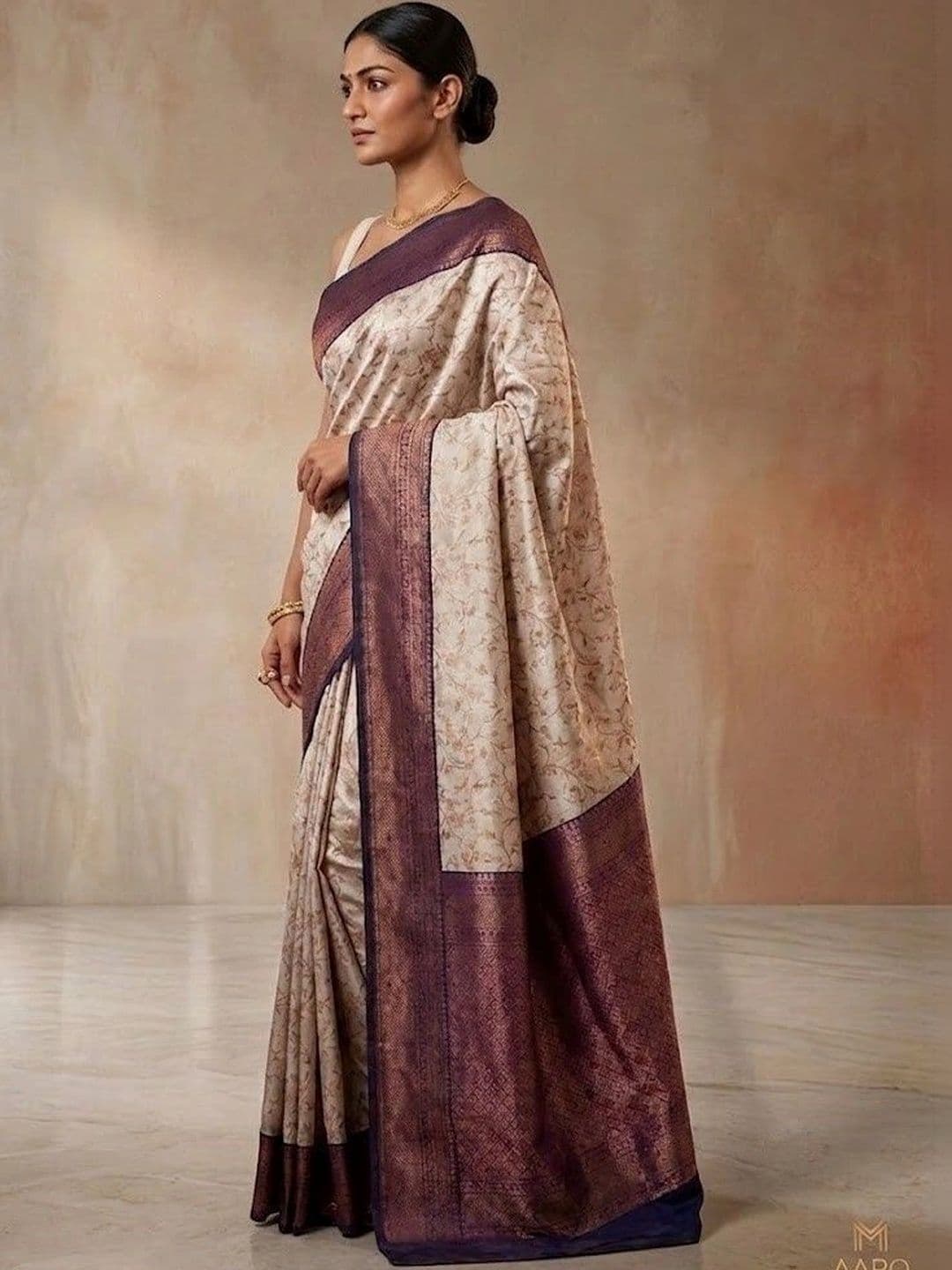 YASHASVI FASHION Woven Design Zari Art Silk Banarasi Saree thumbnail 3