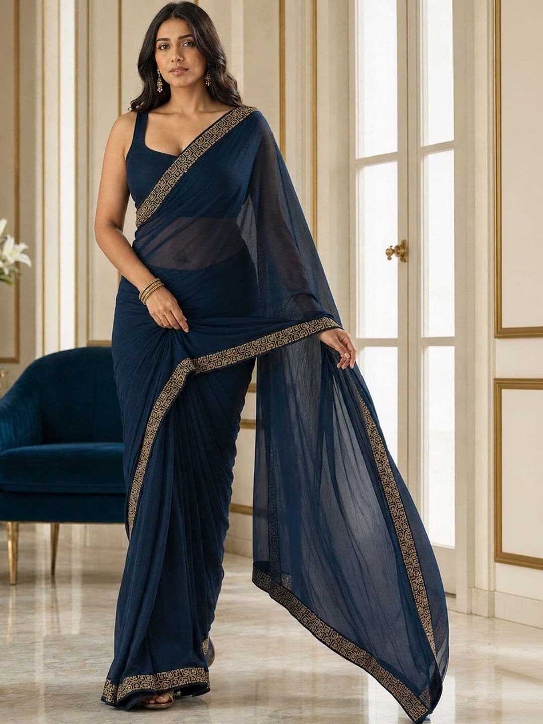 IKSHARA Saree thumbnail 5
