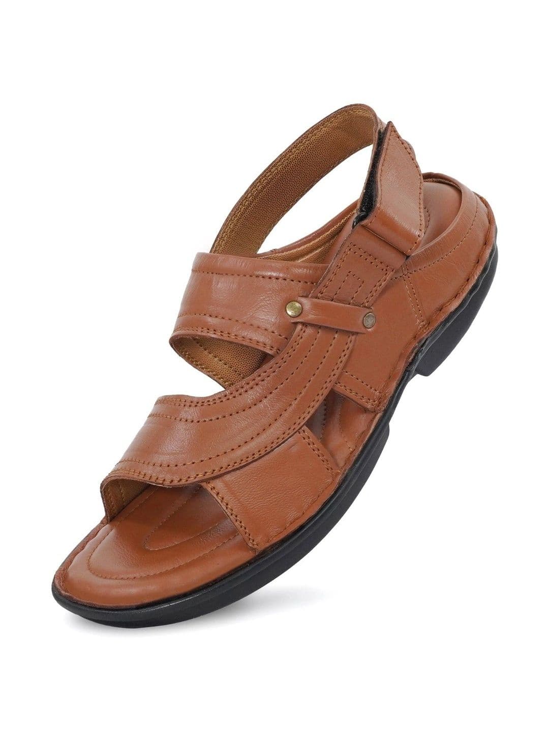 INVICTUS Men Leather Comfort Sandals thumbnail 6