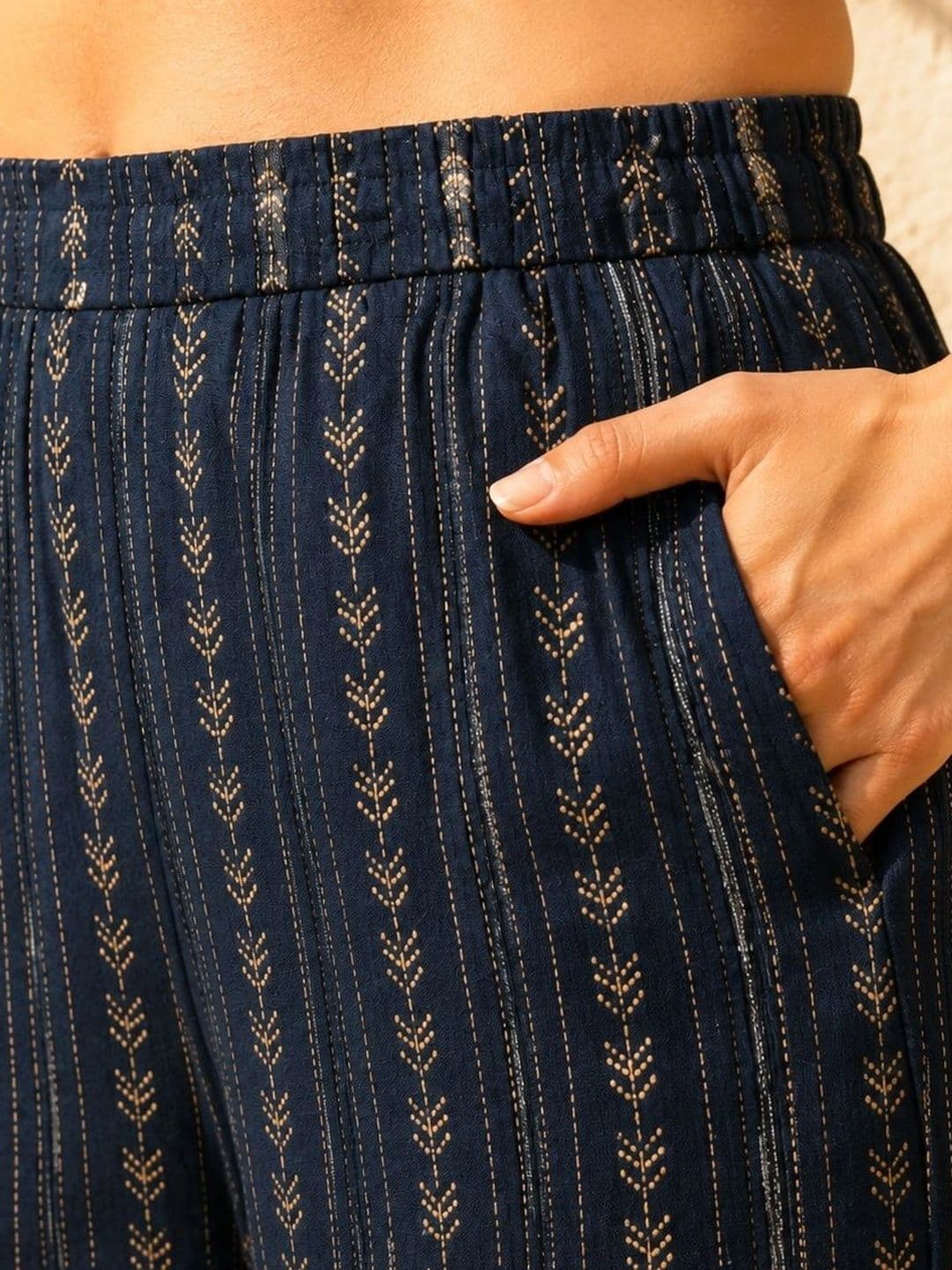 Azira Women Ethnic Motifs Printed Palazzos thumbnail 3