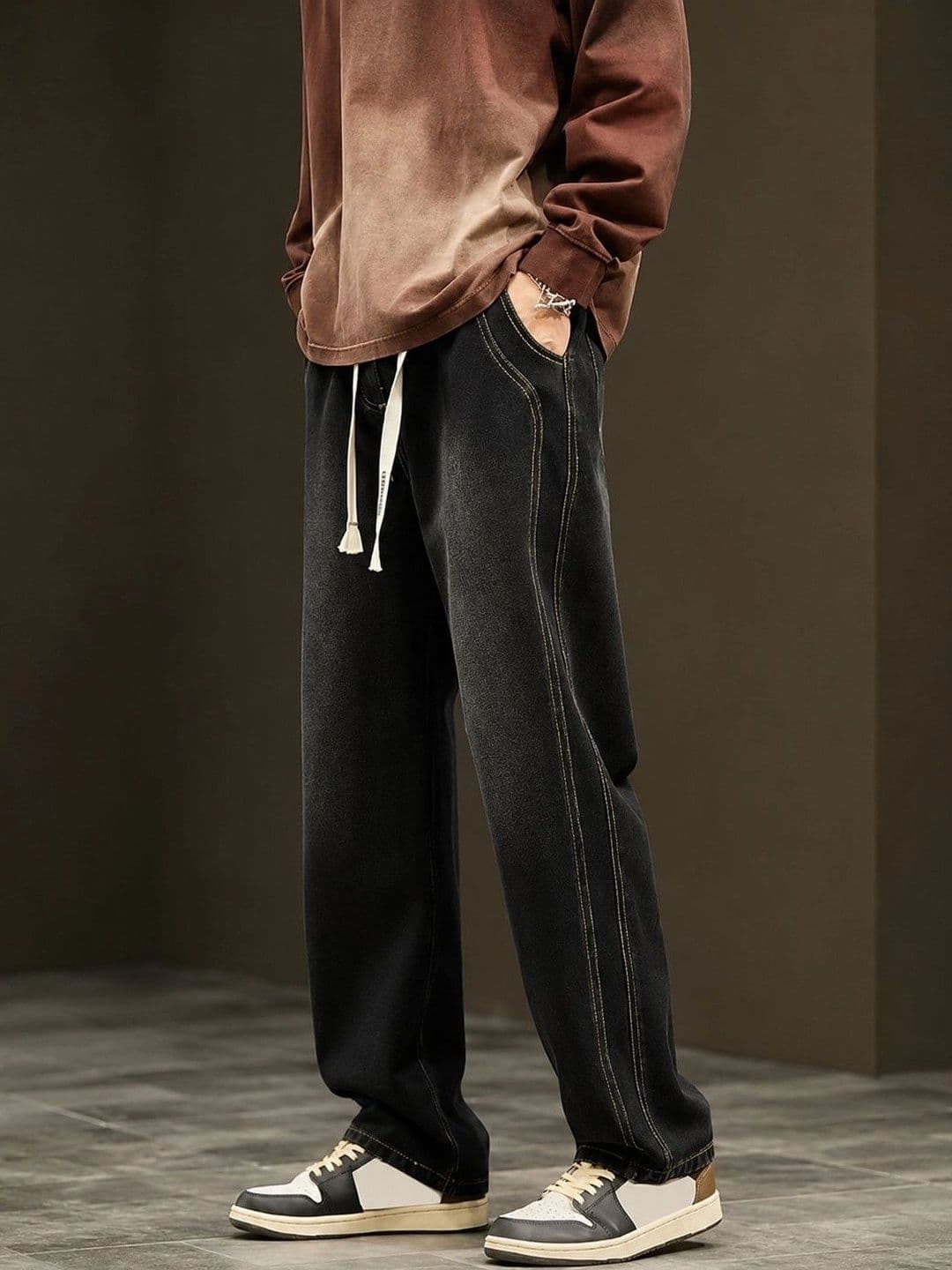 MAKPAK Men Jean Jogger Mid-Rise Jeans thumbnail 3