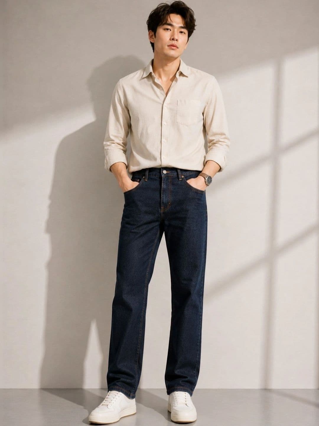 ZUSH Men Straight Fit Mid-Rise Stretchable Jeans thumbnail 4