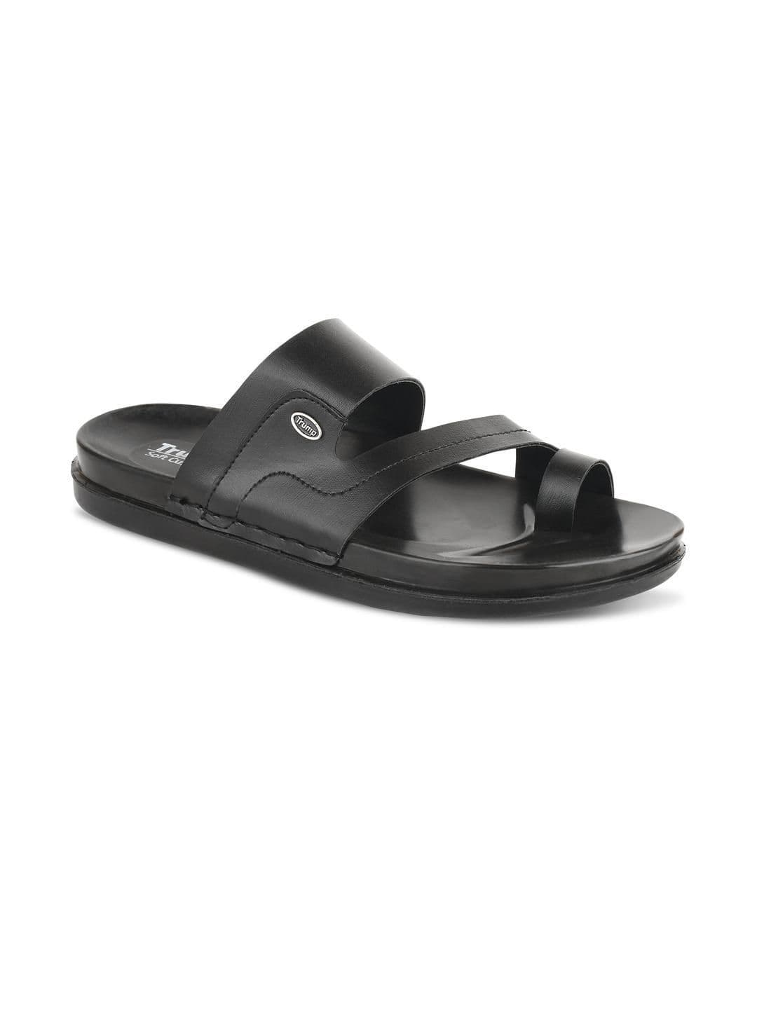 Trump Men Black Flip Flops thumbnail 5