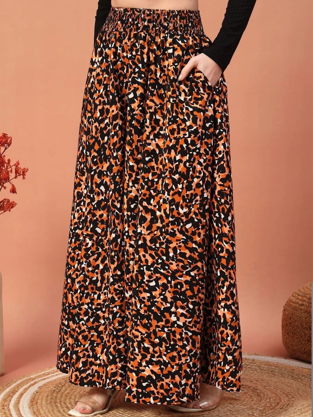 CORSICA Women Animal Printed Palazzos thumbnail 3