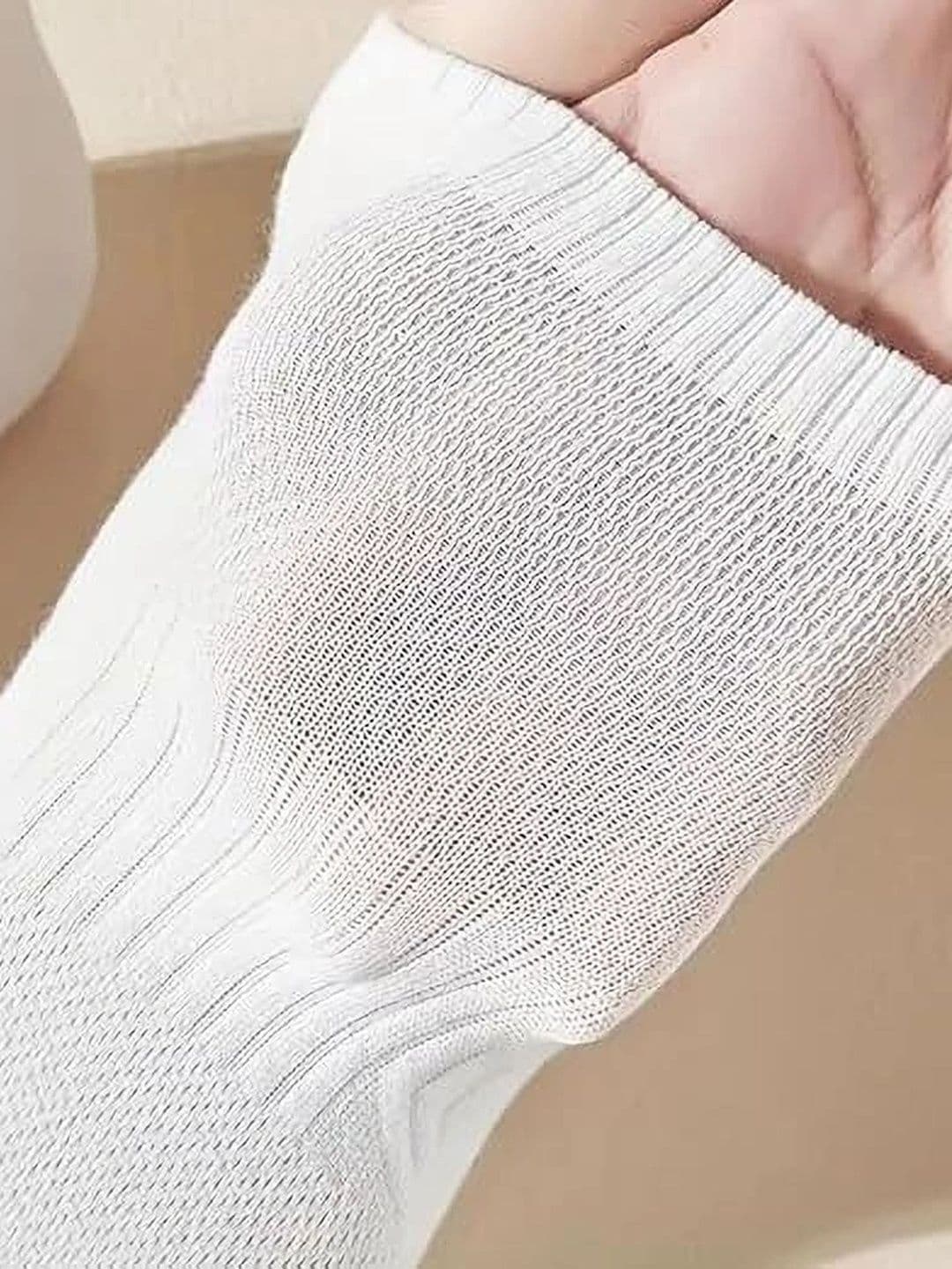 MERCEHIVE Men Pack of 7 Cotton Patterned Ankle Length Socks thumbnail 3