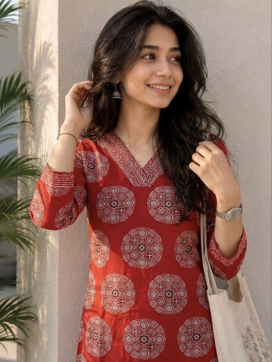 Zyla Women Ethnic Motifs Printed Kurta thumbnail 3