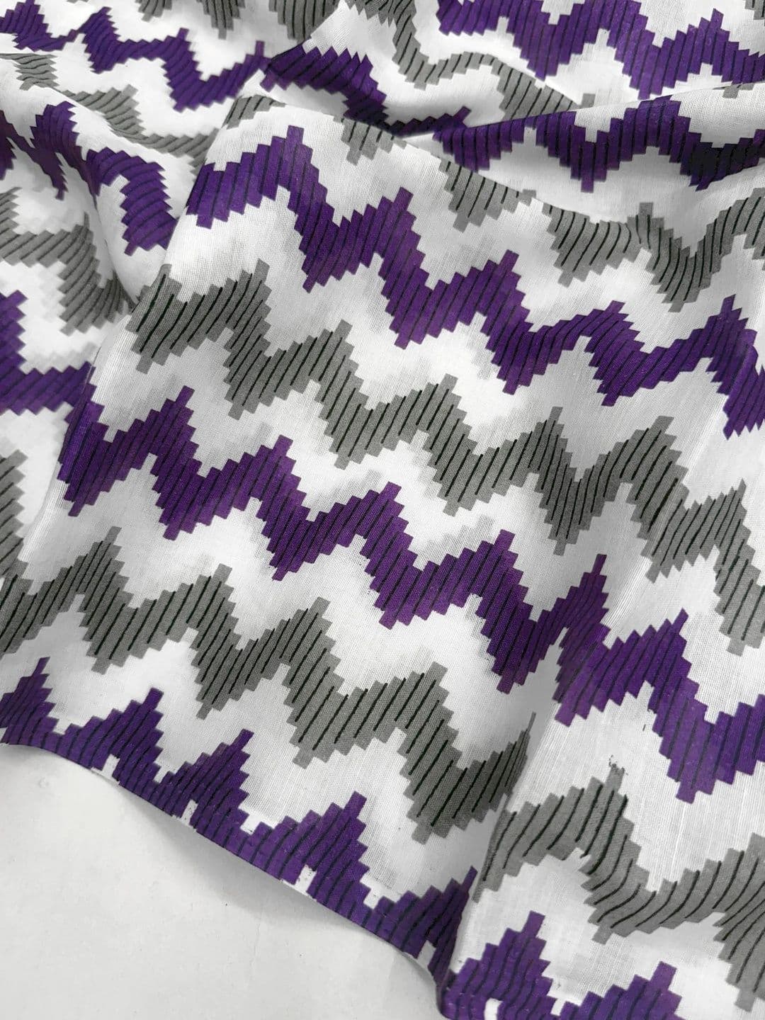 CLEMIRA Printed Pure Cotton Unstitched Dress Material thumbnail 2
