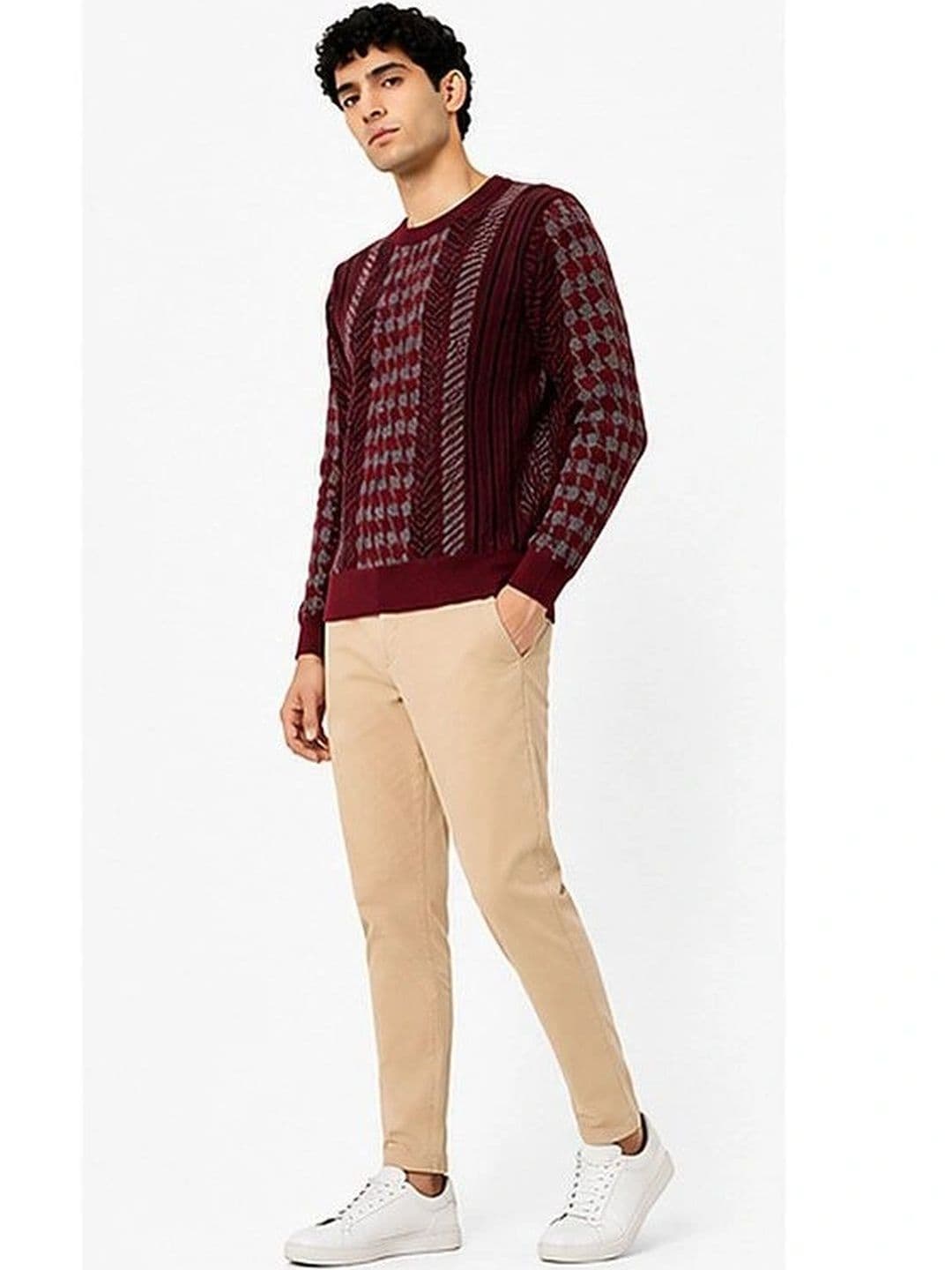 GRAND-LINE Men Printed Pullover thumbnail 2