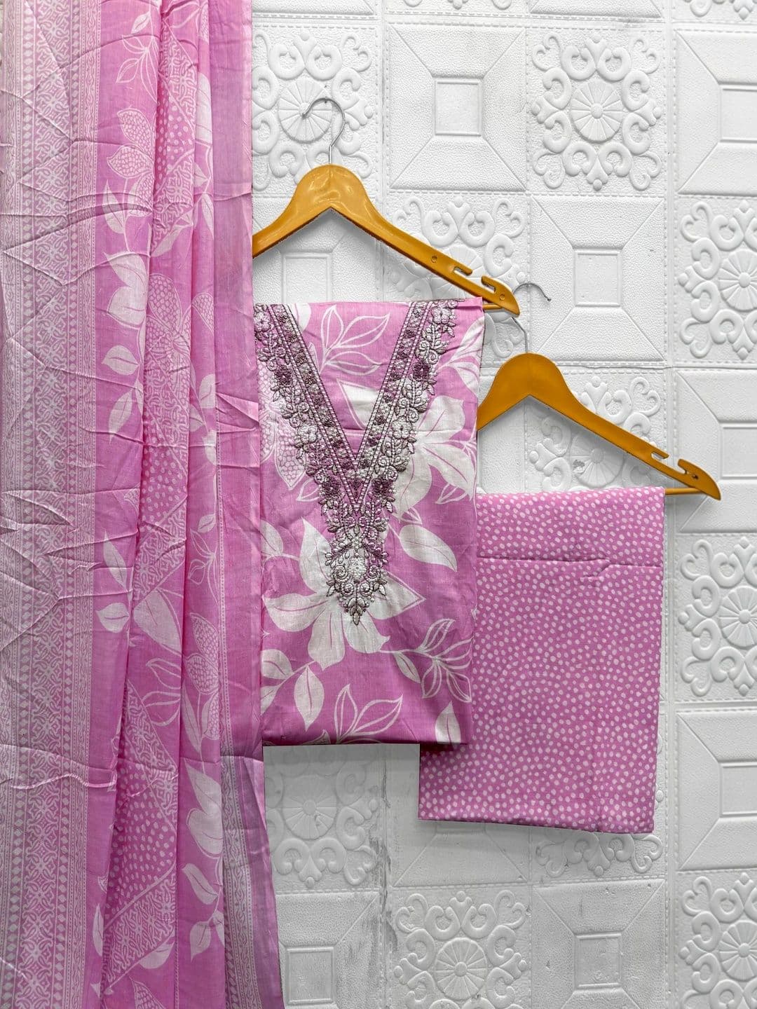 CLEMIRA Printed Pure Cotton Unstitched Dress Material thumbnail 2