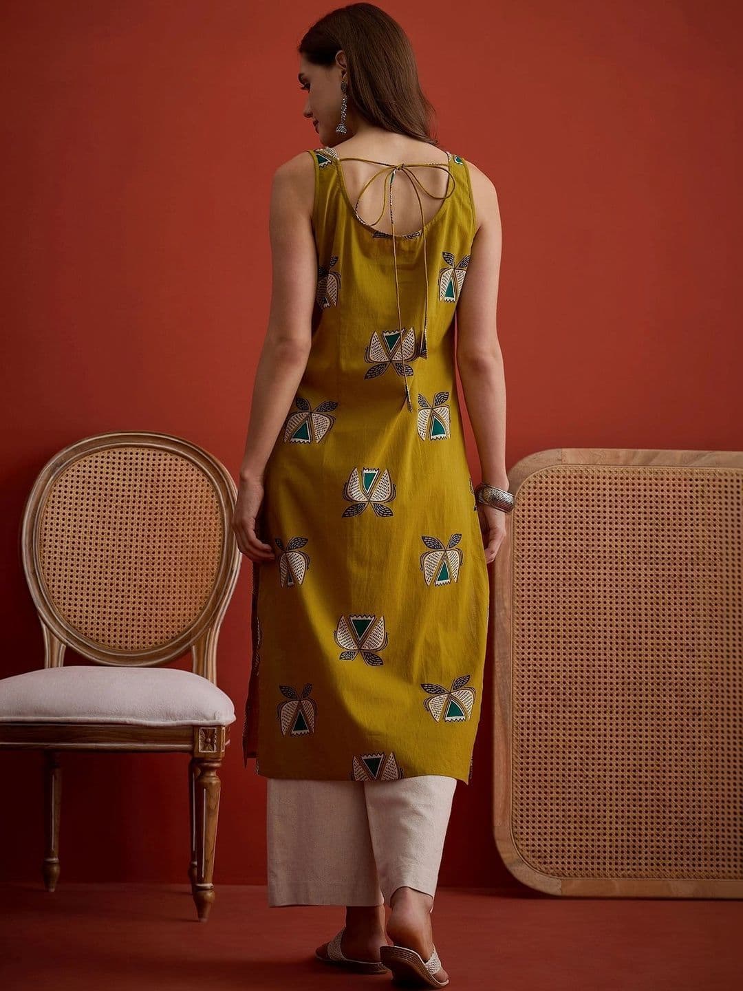 Stylum Women Ethnic Motifs Printed Kurta thumbnail 7