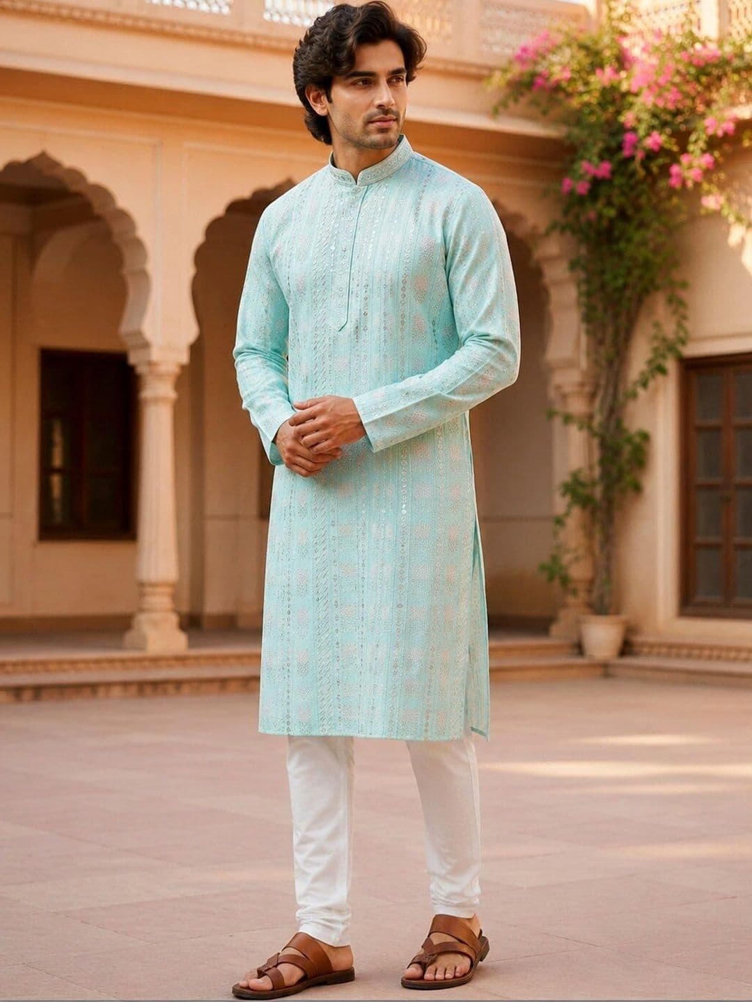 The Dapperman Men Kurta thumbnail 5