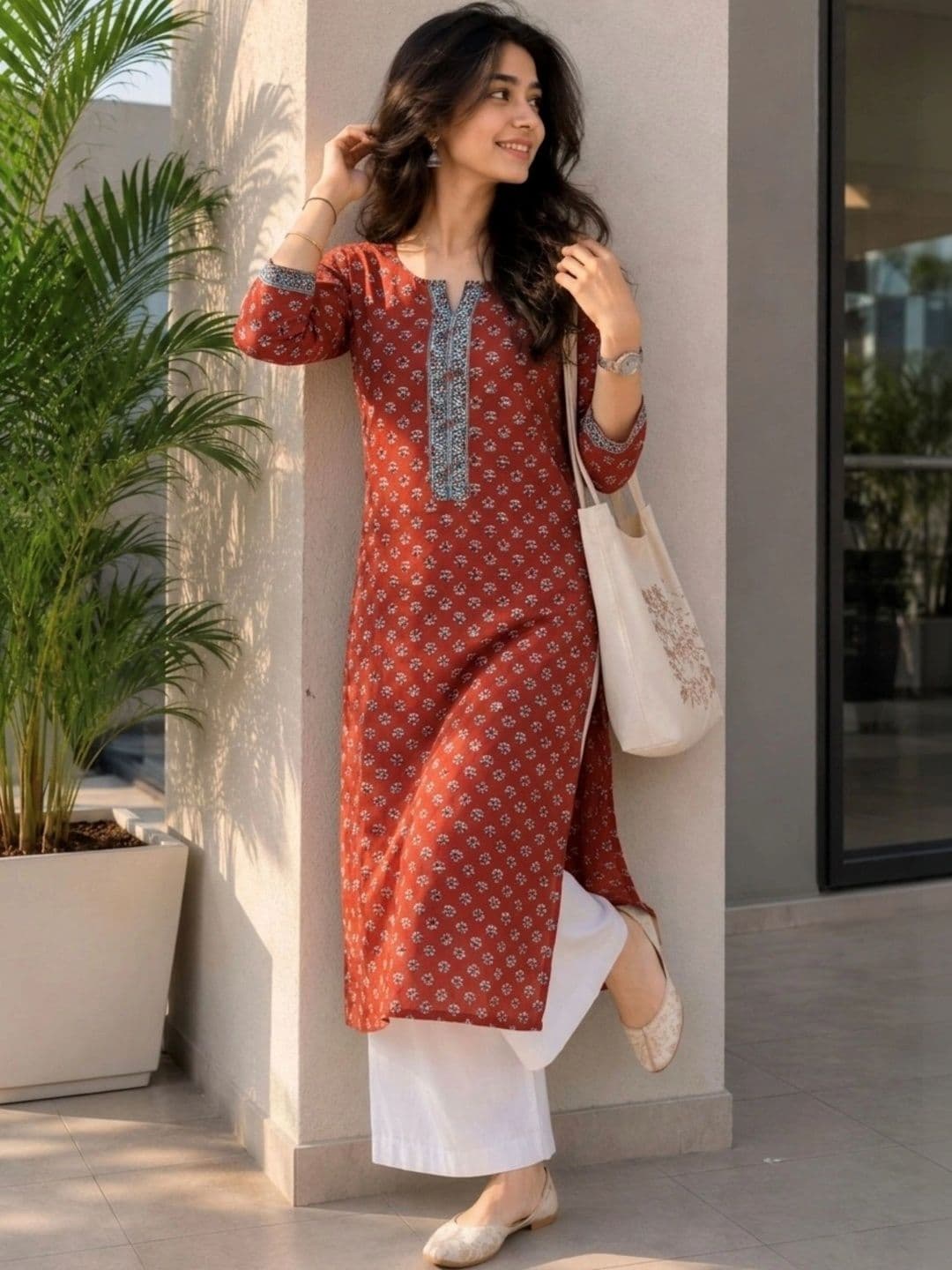 Zyla Women Ethnic Motifs Printed Indie Prints Kurta - view 1