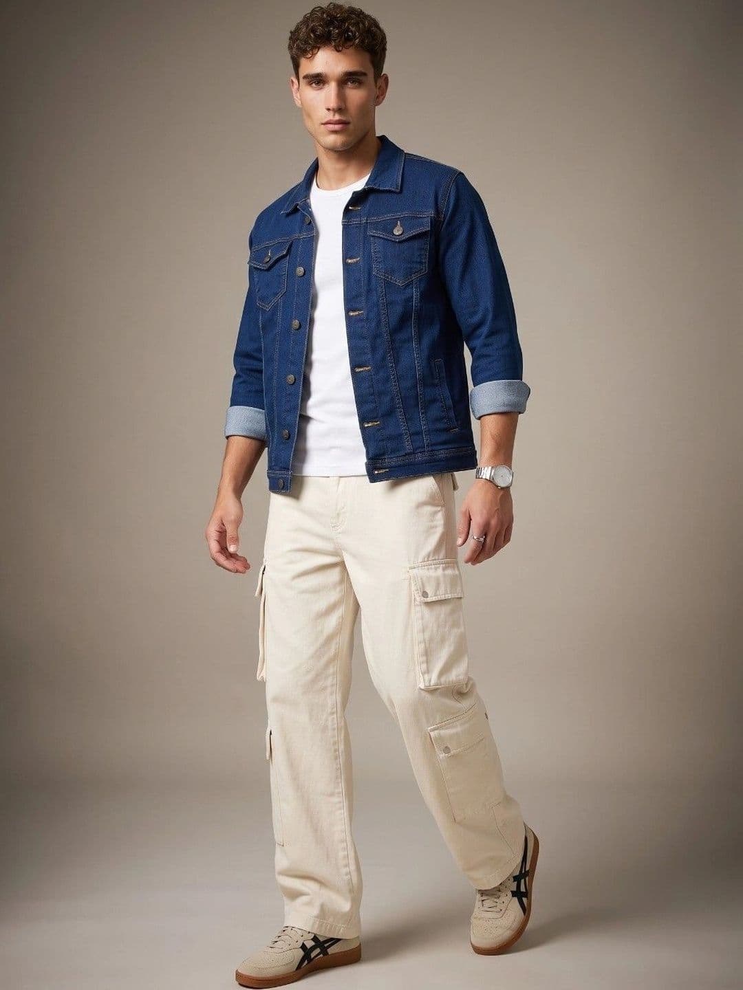 Kook N Keech Men Outdoor Denim Jacket thumbnail 5