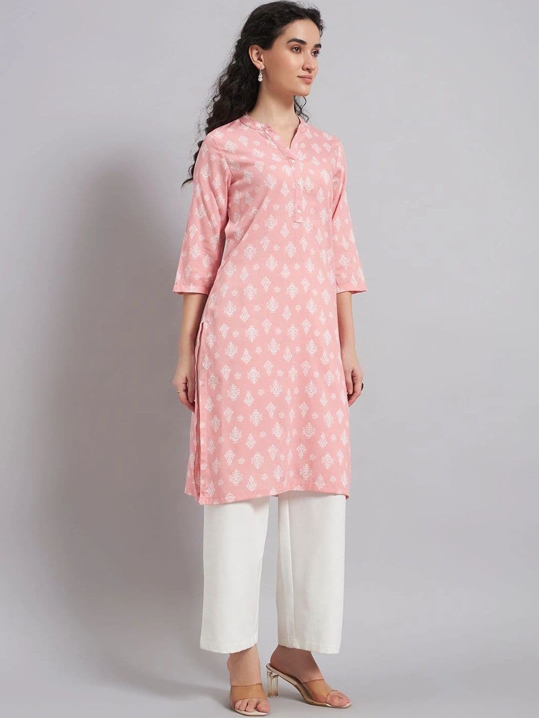 Sand Dunes Women Ethnic Motifs Printed Kurta thumbnail 6
