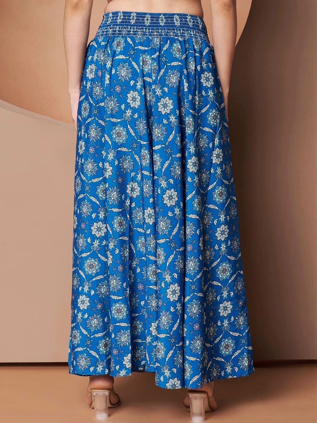CORSICA Women Floral Printed Ethnic Palazzos thumbnail 4