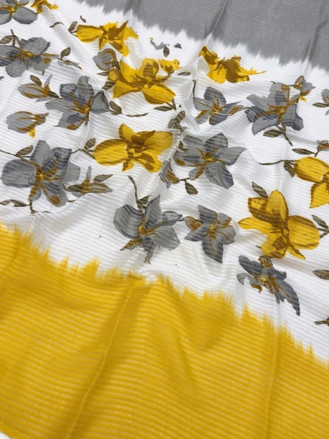 CLEMIRA Printed Pure Cotton Unstitched Dress Material thumbnail 3