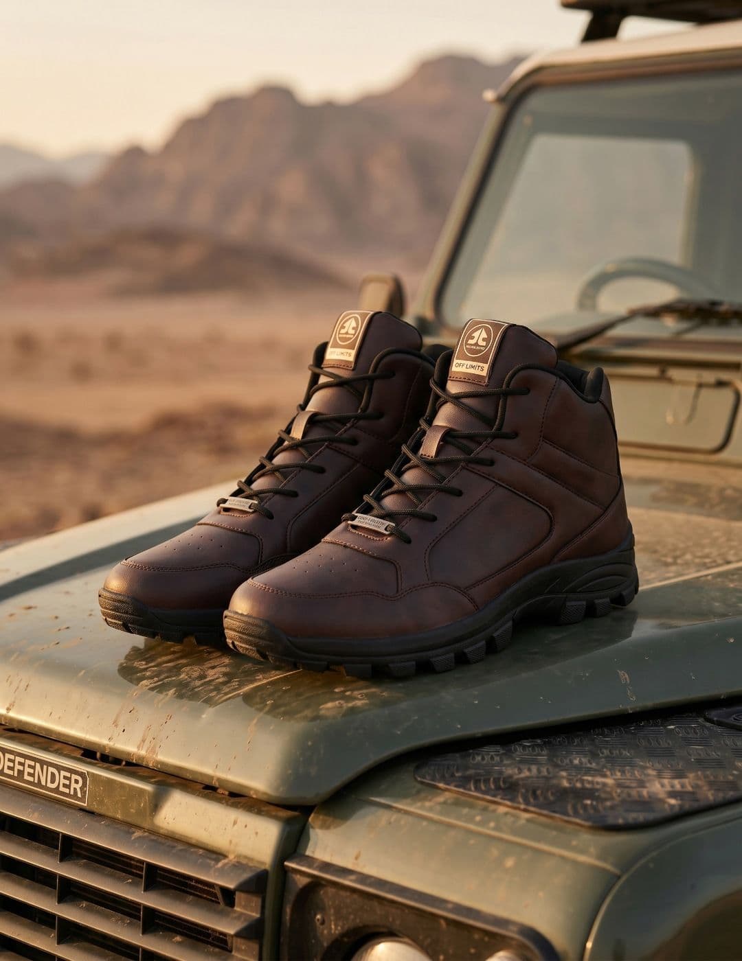 OFF LIMITS Men High-Top Trekking Non-Marking Shoes thumbnail 2