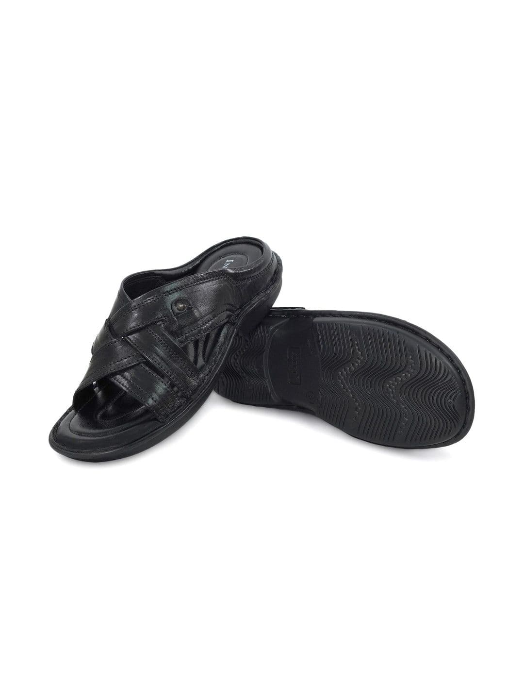 INVICTUS Men Leather Comfort Sandals thumbnail 2