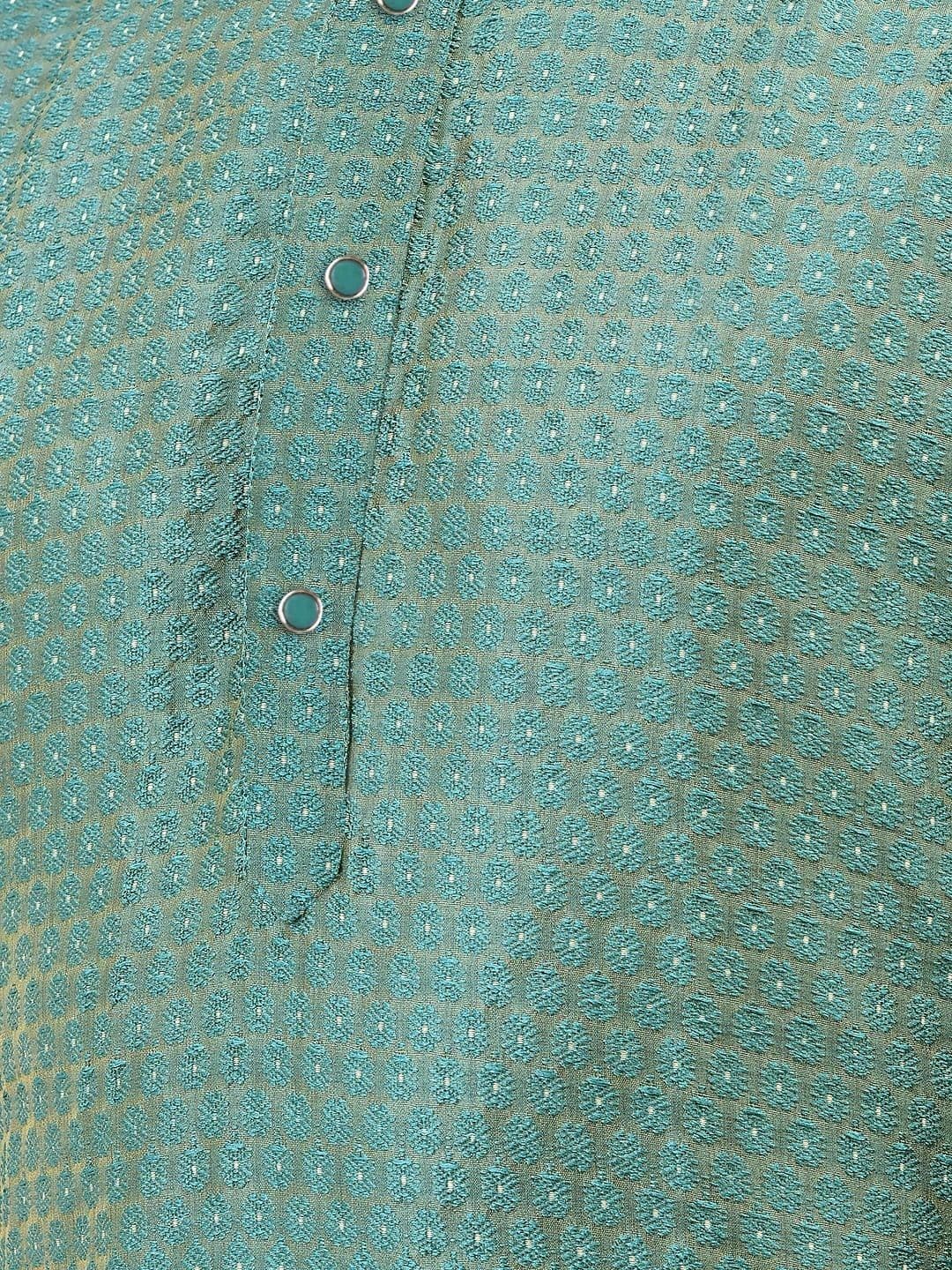 SG LEMAN Men Jacquard Kurta thumbnail 6