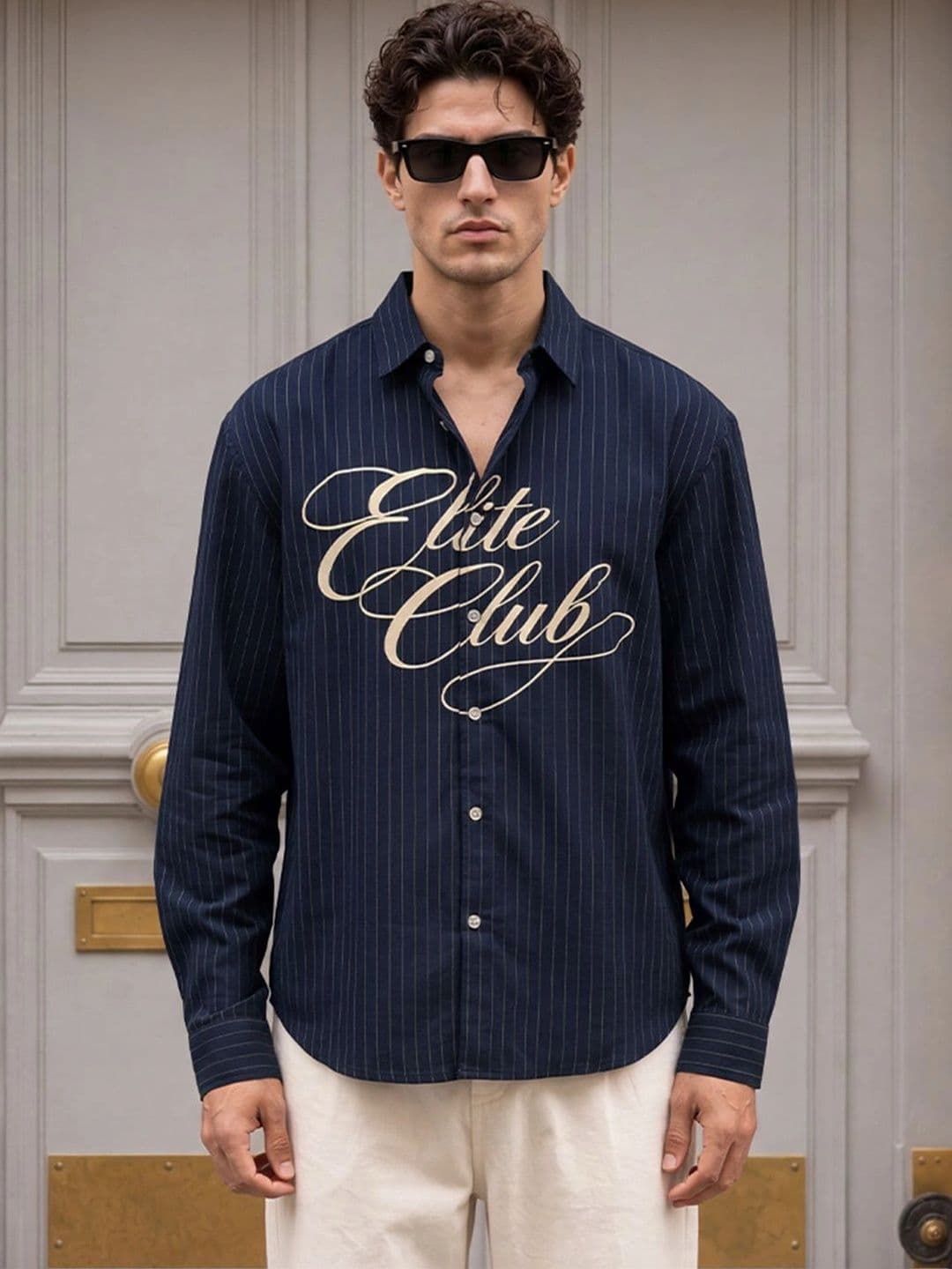 Powerlook Men Striped Casual Shirt thumbnail 5