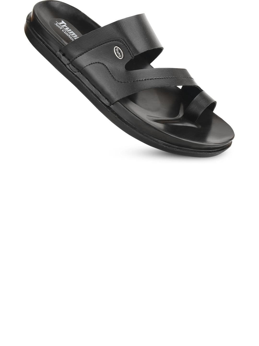 Trump Men Black Flip Flops thumbnail 6