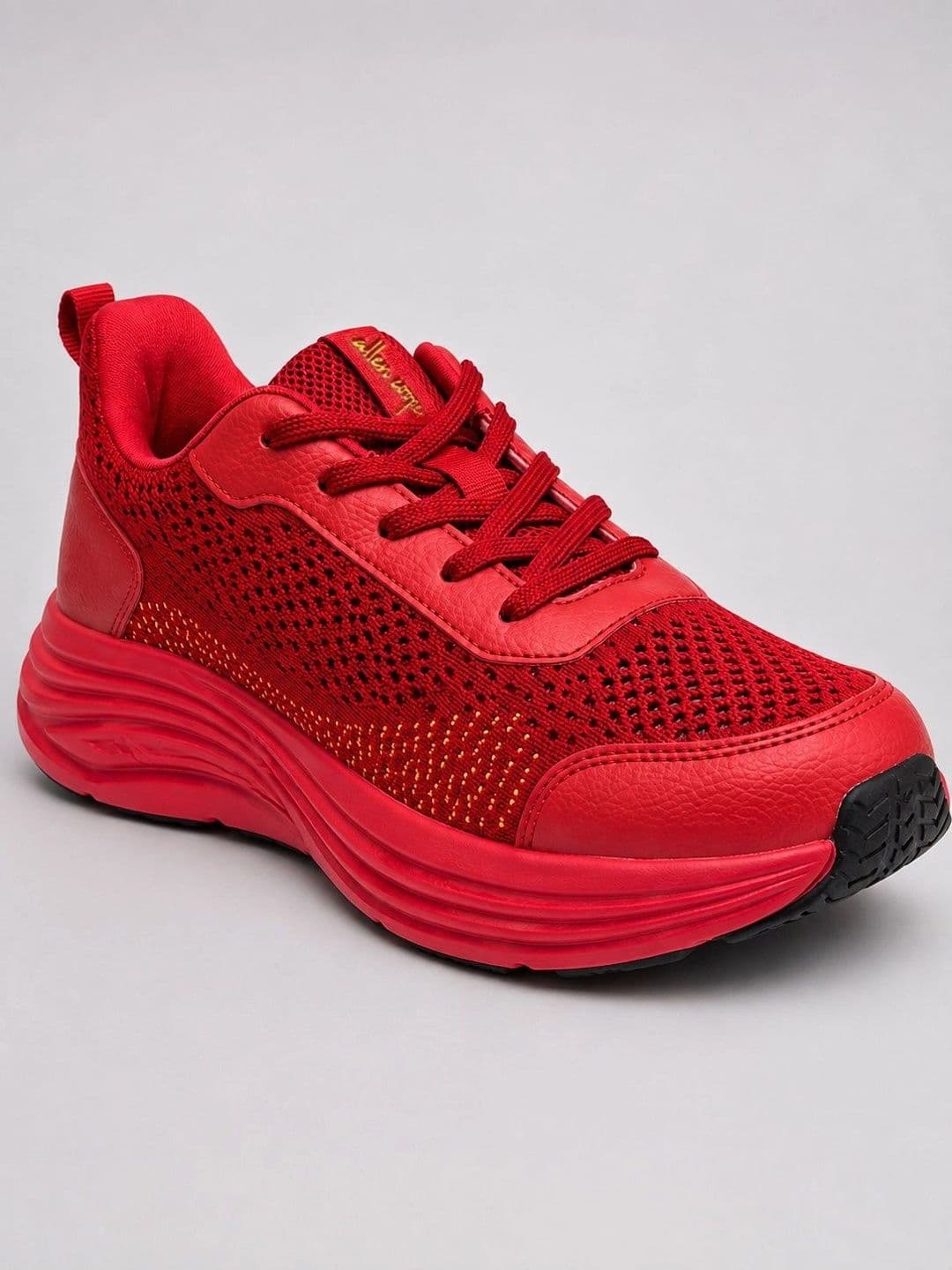 Allen Cooper Men Mesh Training or Gym Non-Marking Shoes thumbnail 6