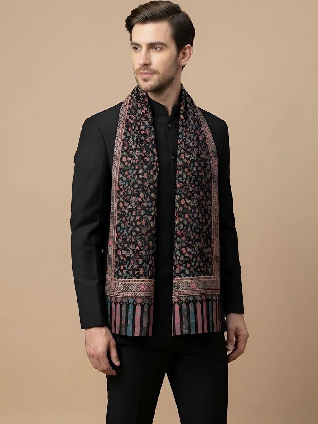MUFFLY Men Embroidered Stole thumbnail 3