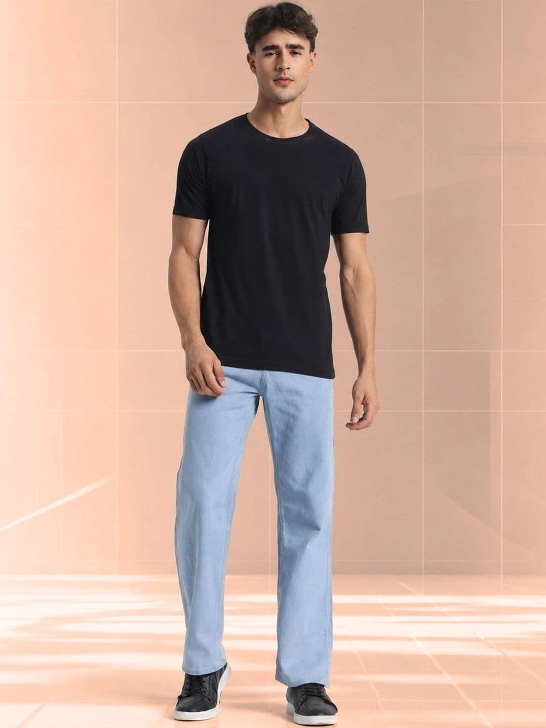 SYNZO Men Comfort Relaxed Fit Mid-Rise Jeans thumbnail 2