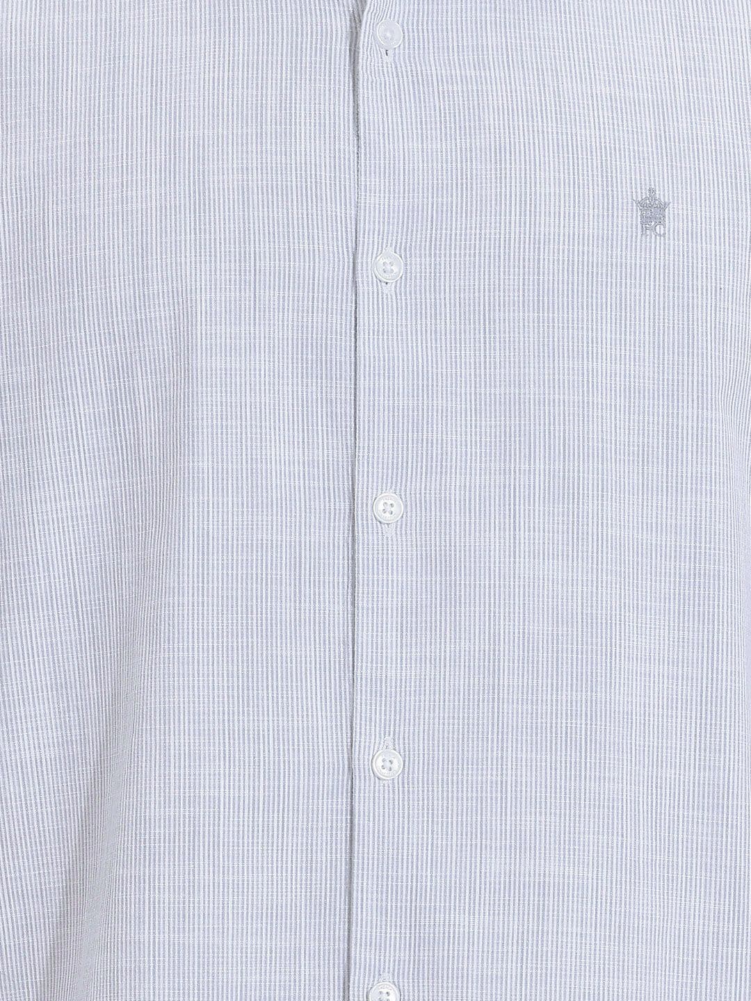 French Connection Striped Pure Cotton Casual Shirt thumbnail 2