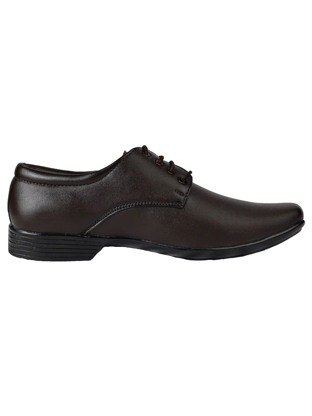 HikBi Men Leather Pointed Toe Lace-Ups Formal Derbys thumbnail 2