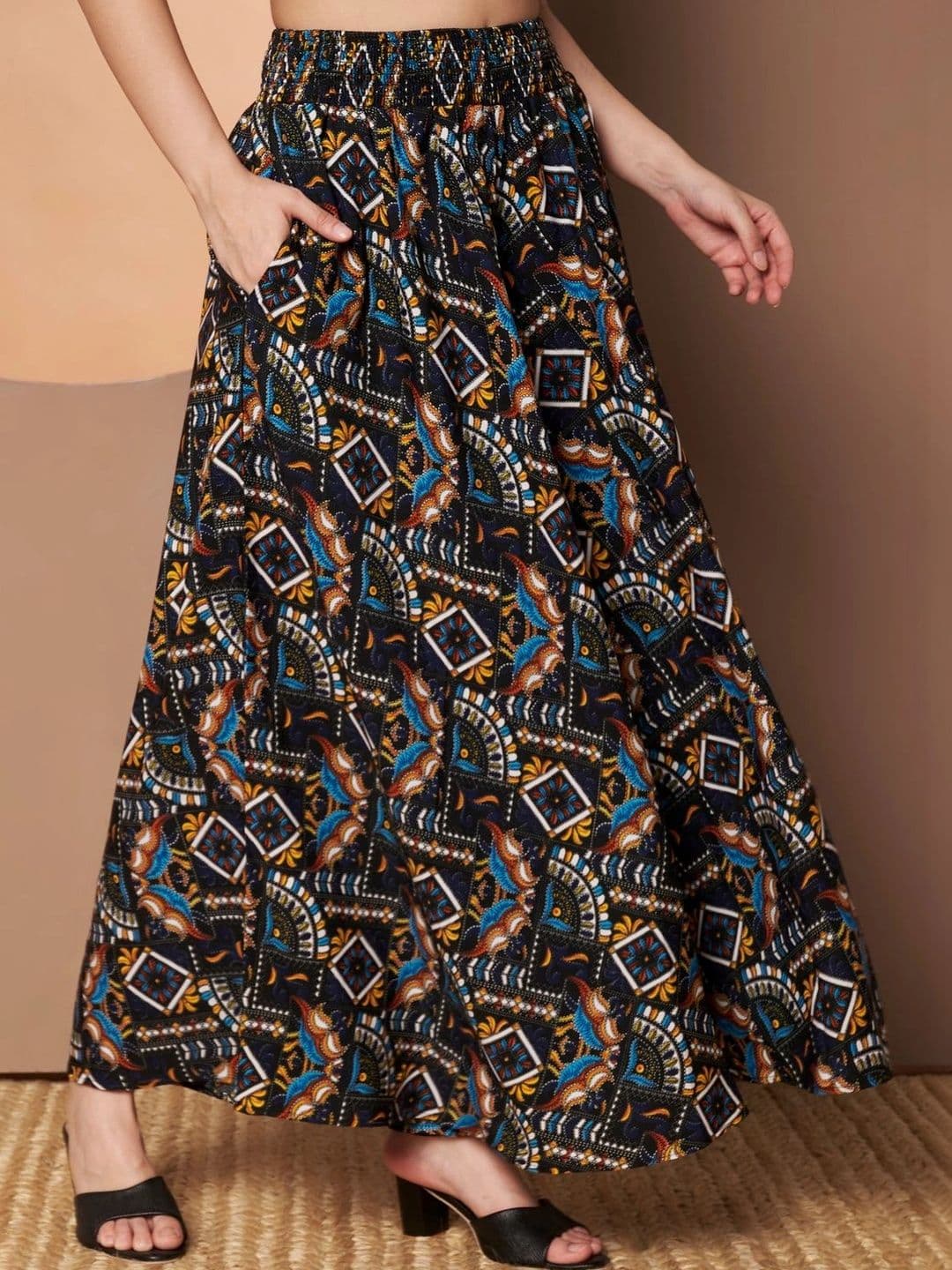 CORSICA Women Ethnic Motifs Printed Ethnic Palazzos thumbnail 6